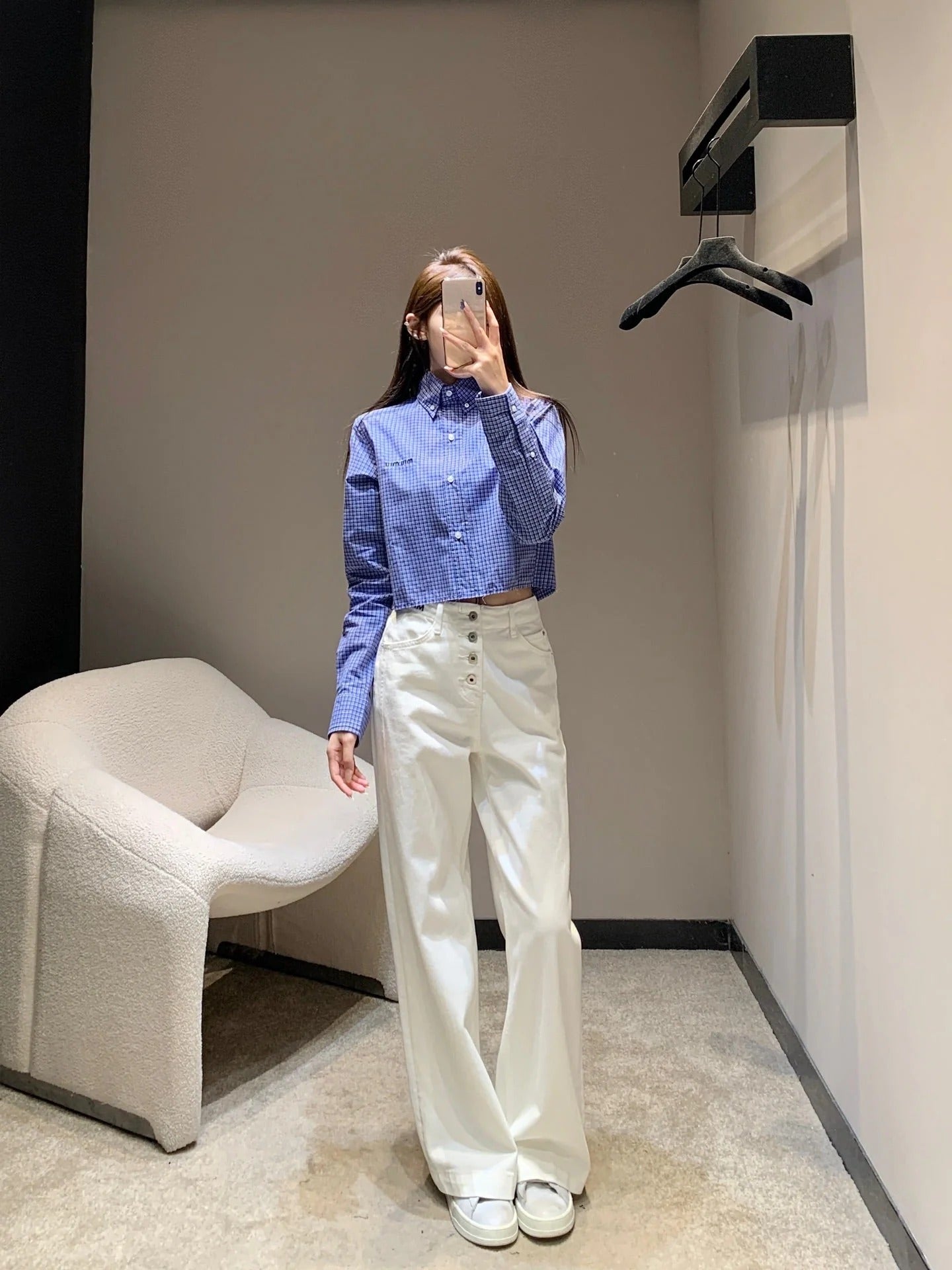MIUMIU LONG SLEEVE SHIRT STYLE 427