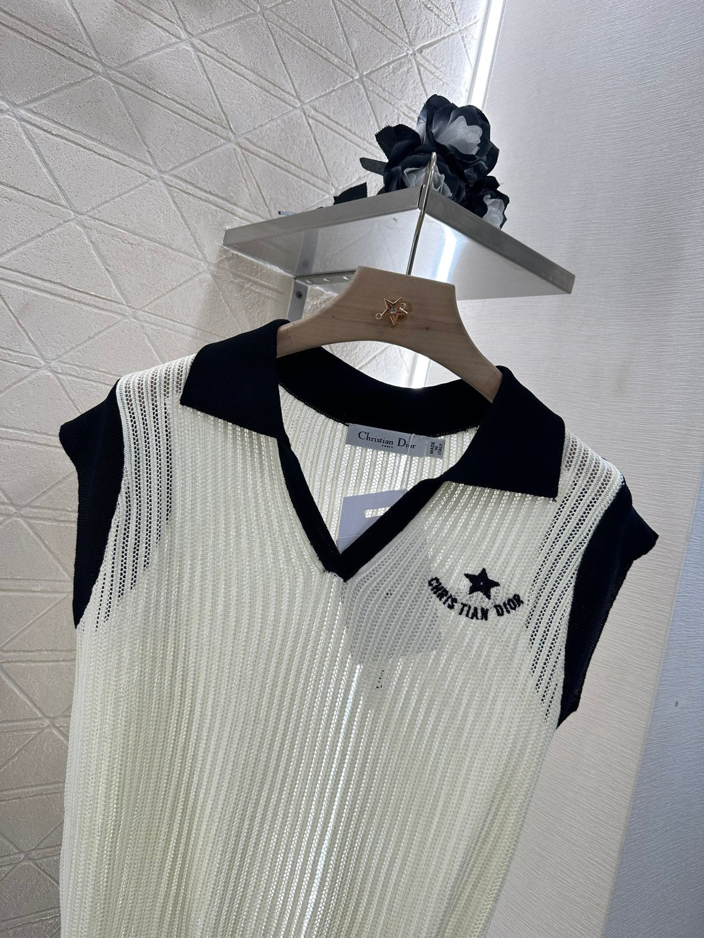 DIOR V-NECK KNIT SWEATER 276687