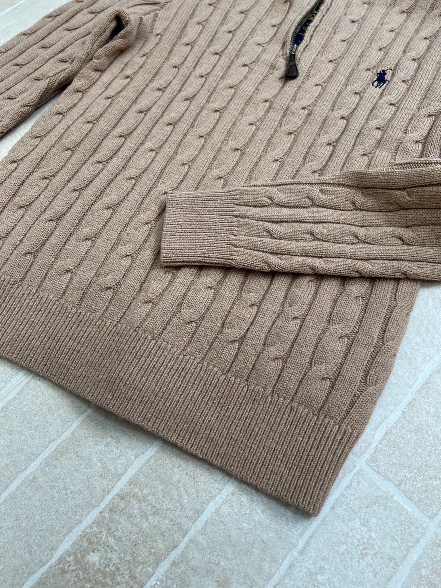 RALPH LAUREN 25S HALF-ZIP SWEATER 240
