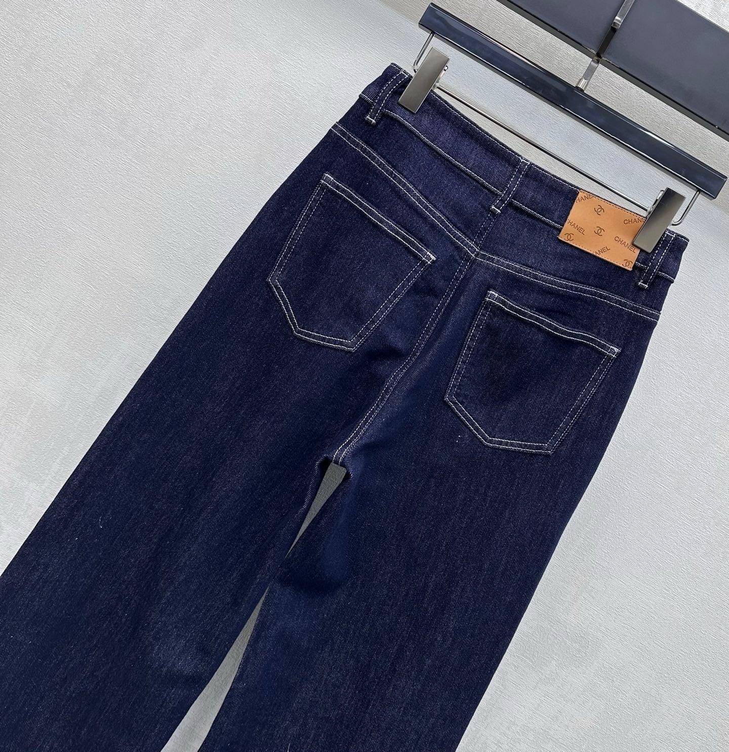 Chanel 2026 Denim Trouser Blue Cotton 355950