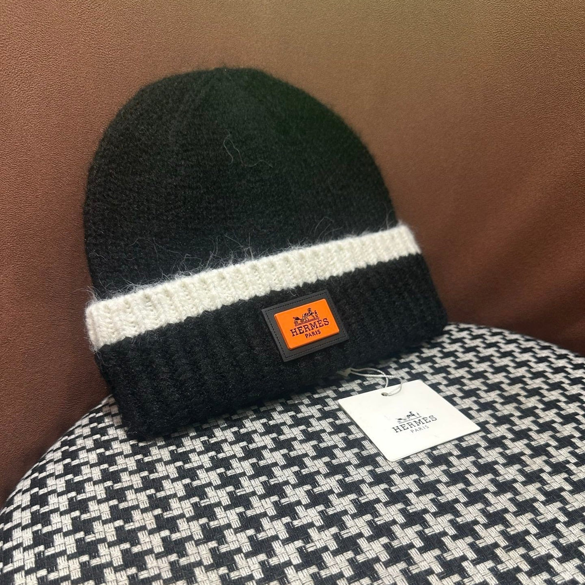 HM 26FW Soft Knit Beanie Hat Stretch Wool Blend 558996