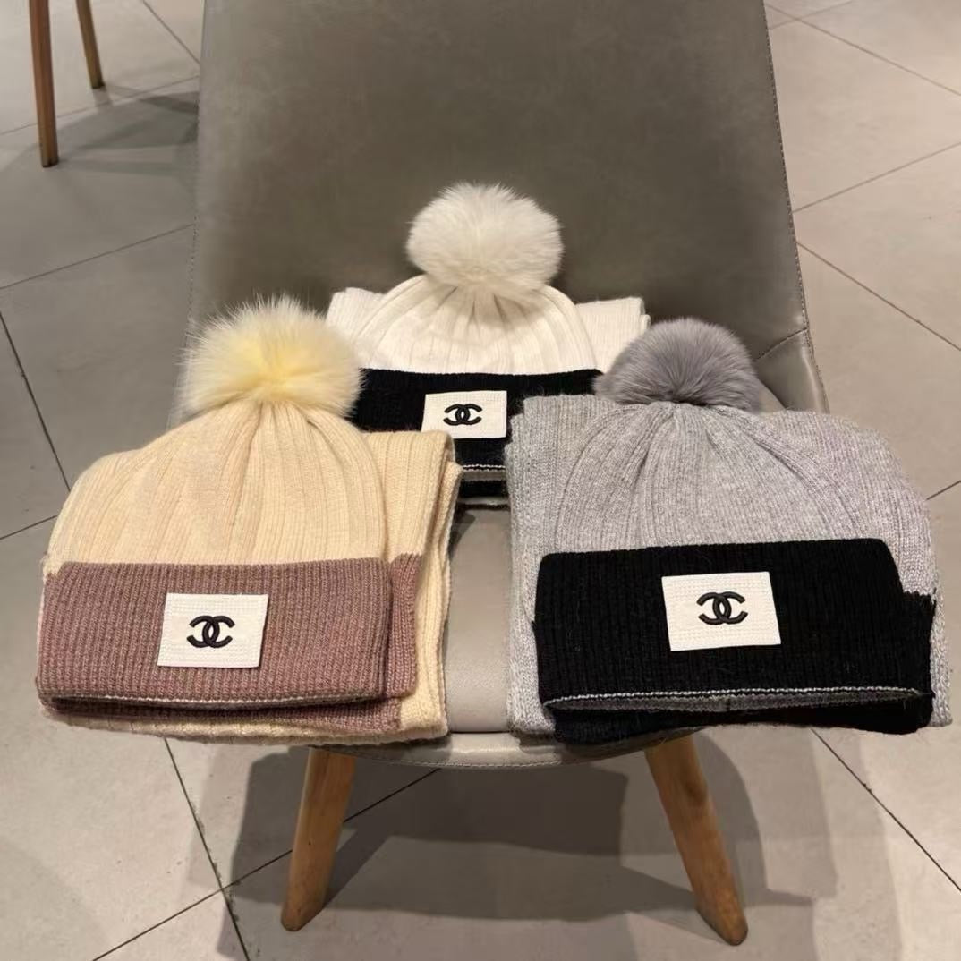 CC Hat Scarf Set 563534