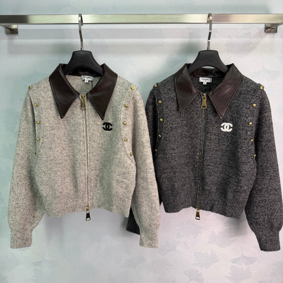 Chanel 2026 Short Zipper Jacket Wool 449494