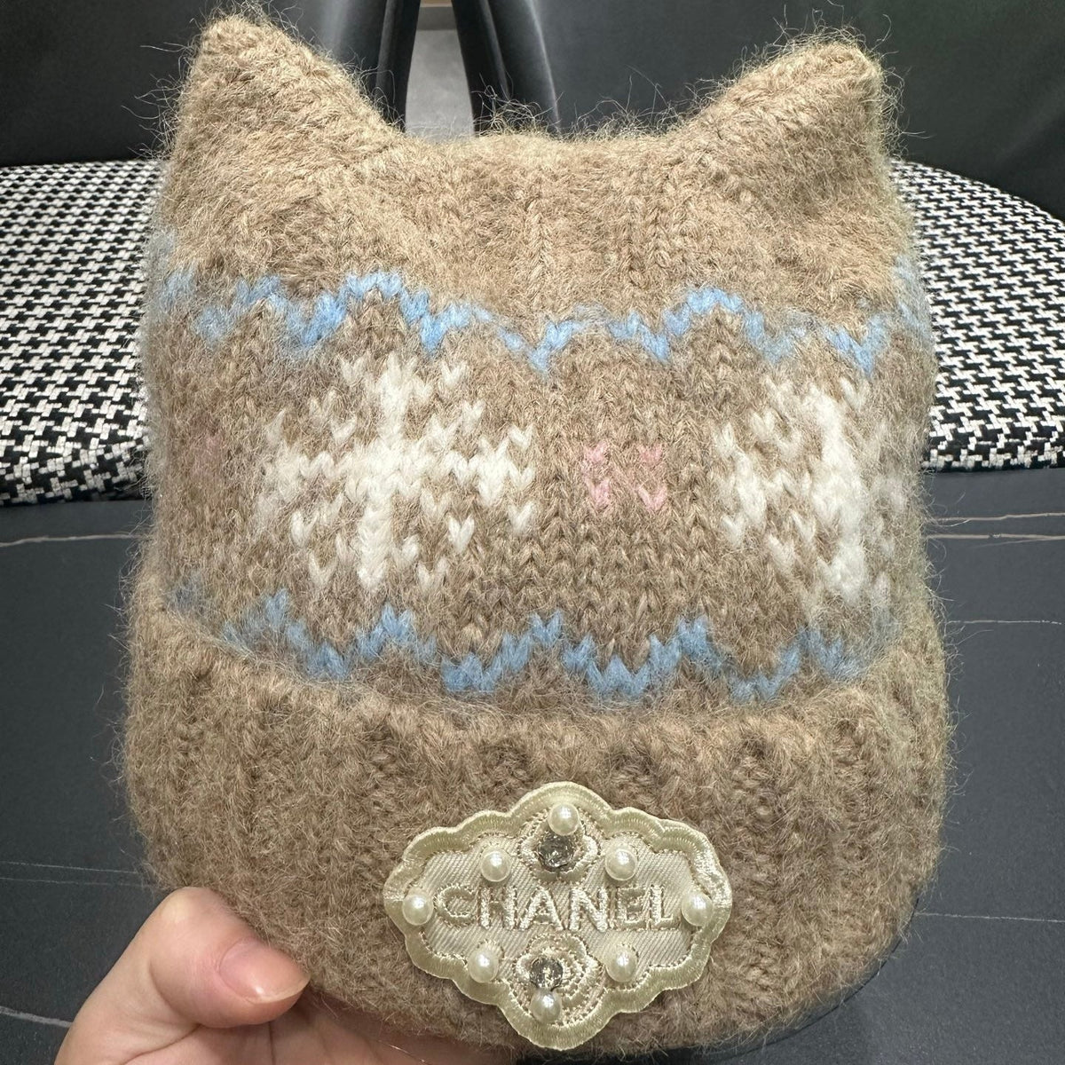 Chanel 2026 Cat-Ear Hat Knit 566067