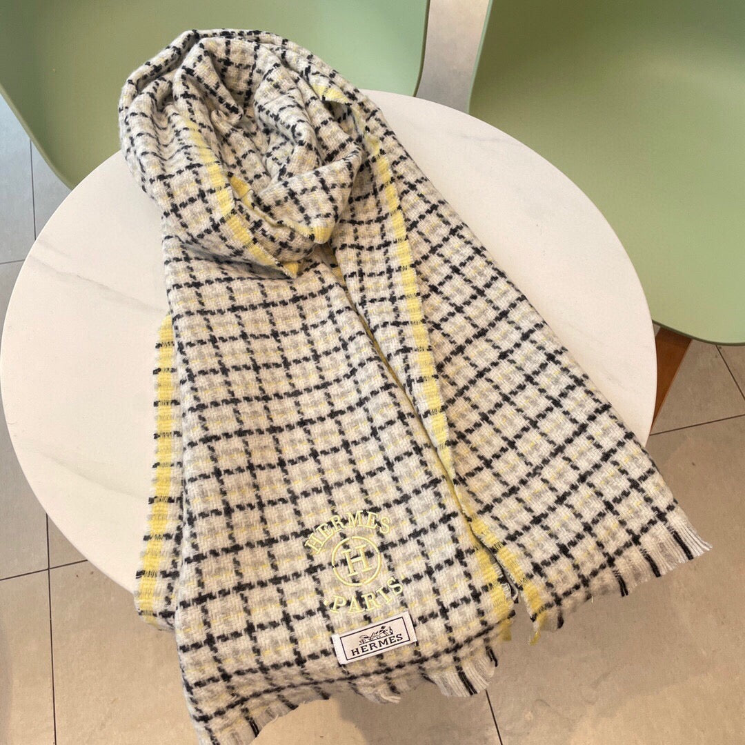 HM Long Scarf 34x188cm Sheep Wool 559483