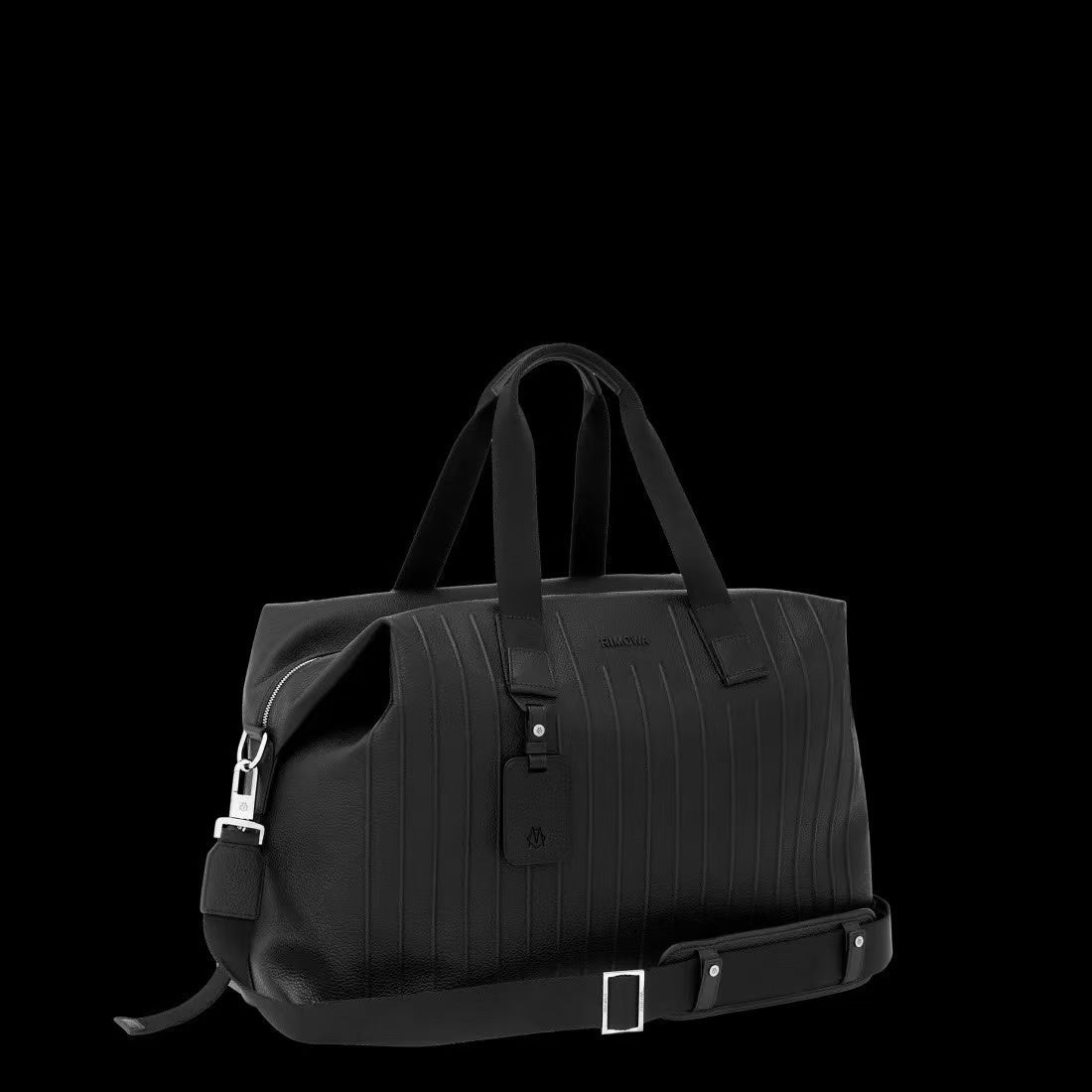 Rimowa 26FW Never Still Large Duffle Bag 50cm Black Cowhide