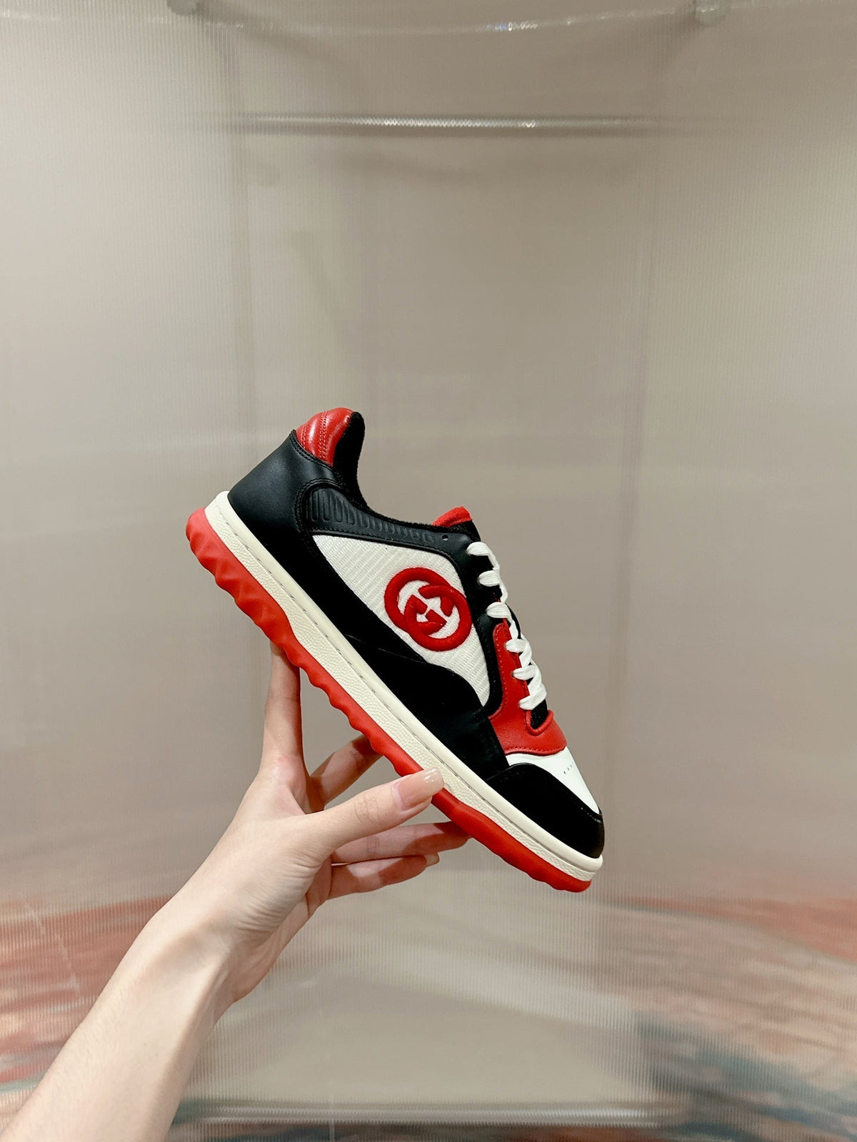 GG 26s Sneakers Multicolor Calfskin With Logo