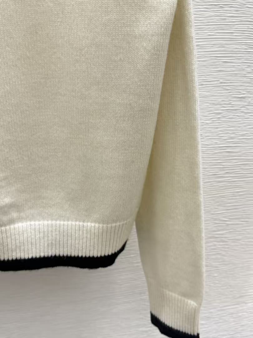 Chanel 2026 Bicolor Cardigan Wool