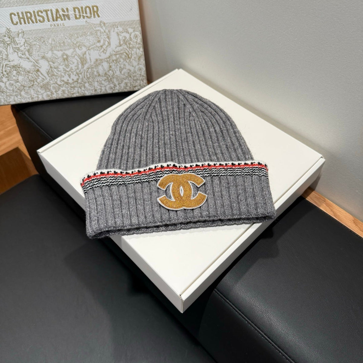 CC 26FW Beanie Hat Wool Knit 563732
