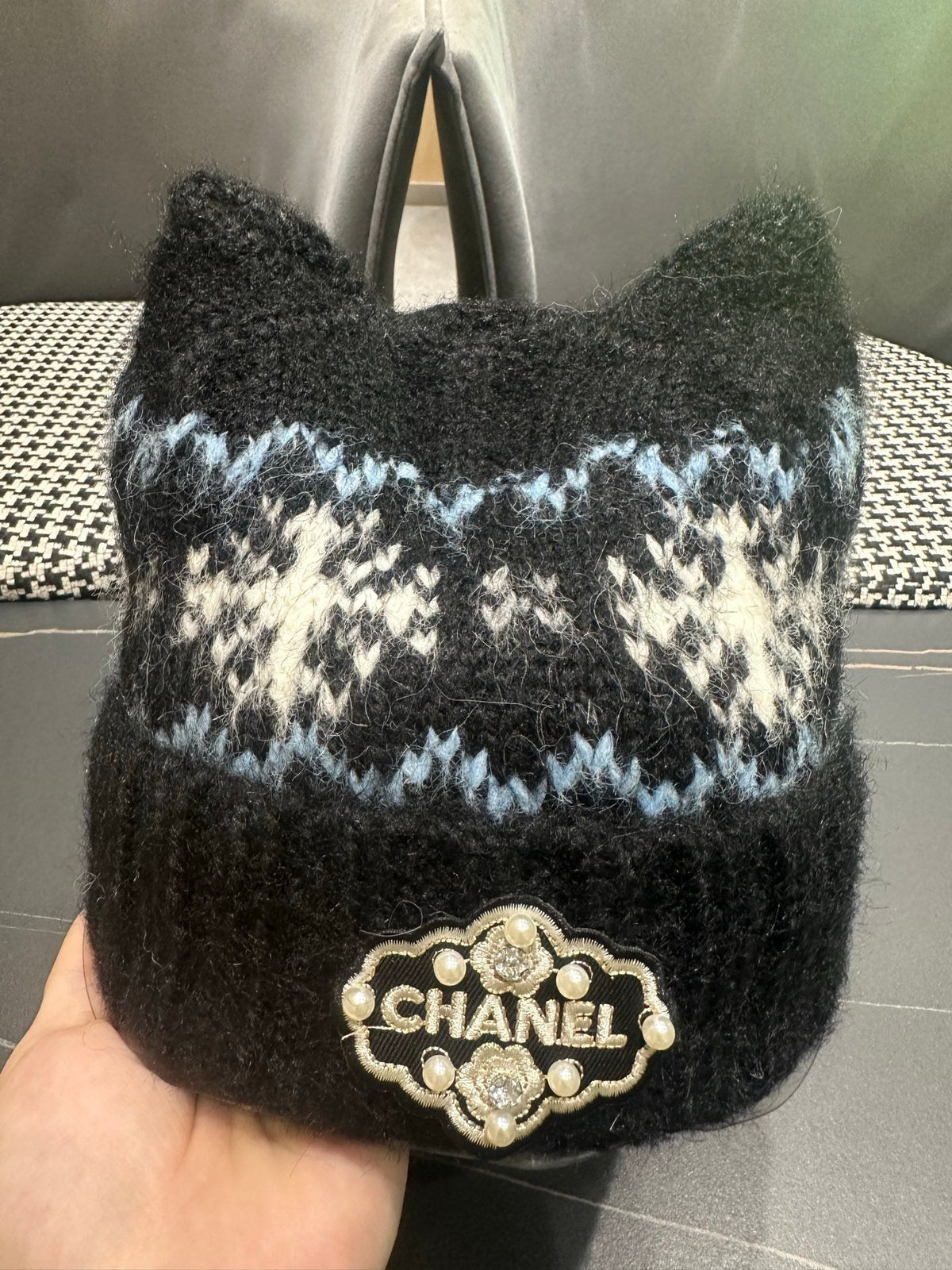 Chanel 2026 Cat-Ear Hat Knit 566067