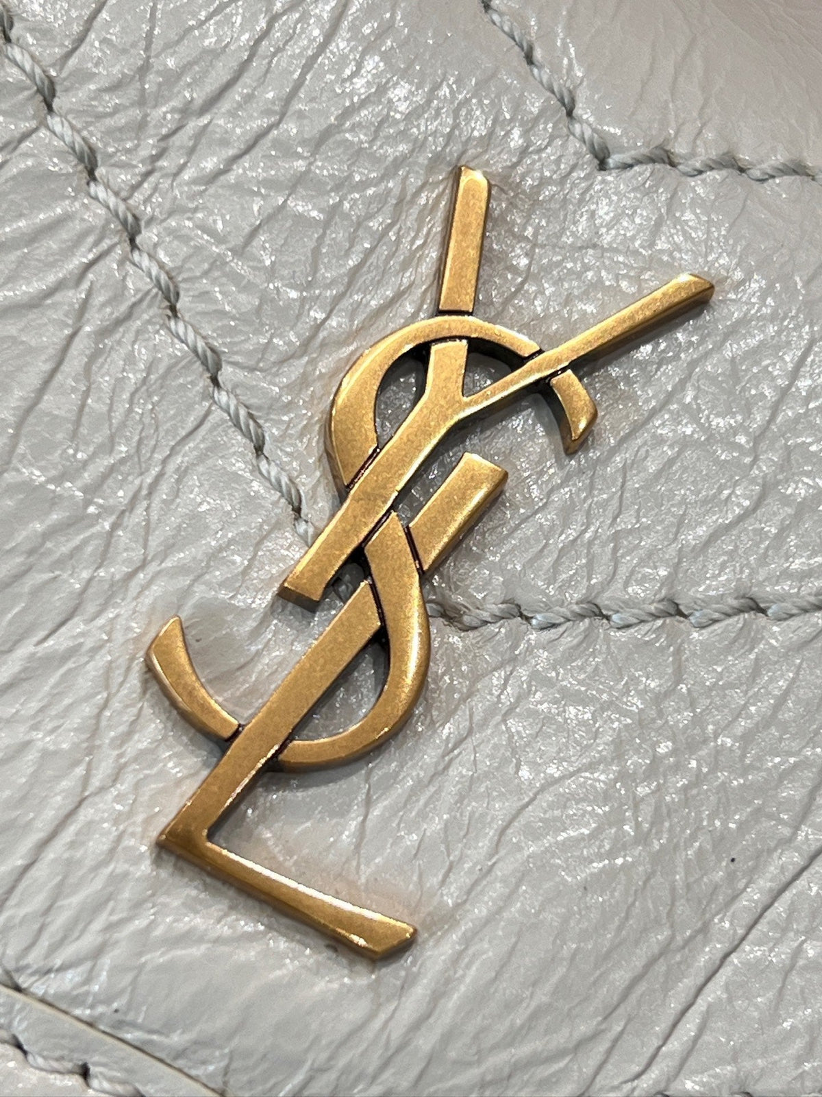 YSL 2026 Niki Cassandre Bag 18cm Gold Hardware Vintage Leather