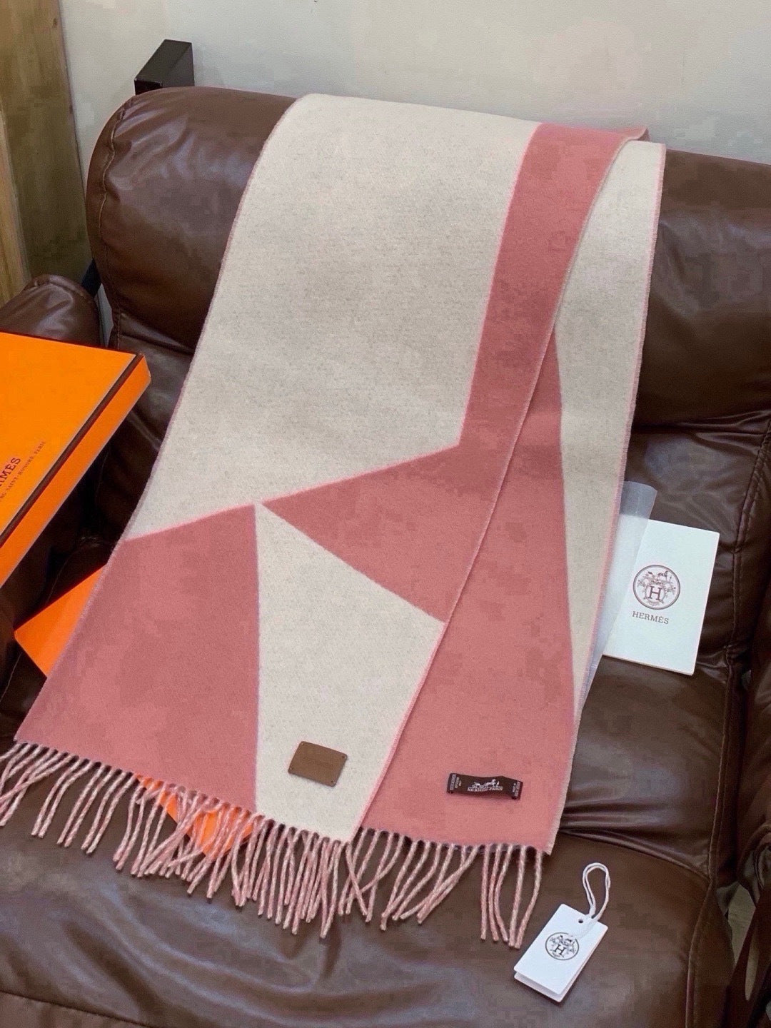 HM Long Scarf 32x190cm Cashmere 550656