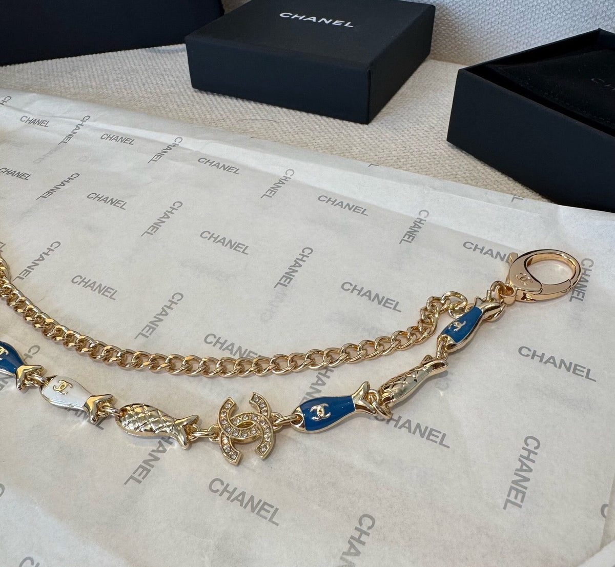 Chanel Marine Motif Bag Charm 546176