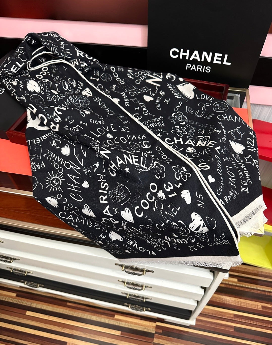 CC Scarf 65x185cm Cashmere 550783