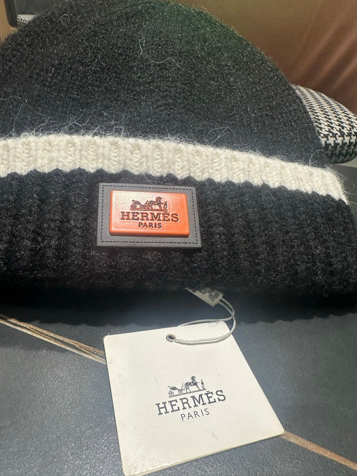 HM 26FW Soft Knit Beanie Hat Stretch Wool Blend 558996