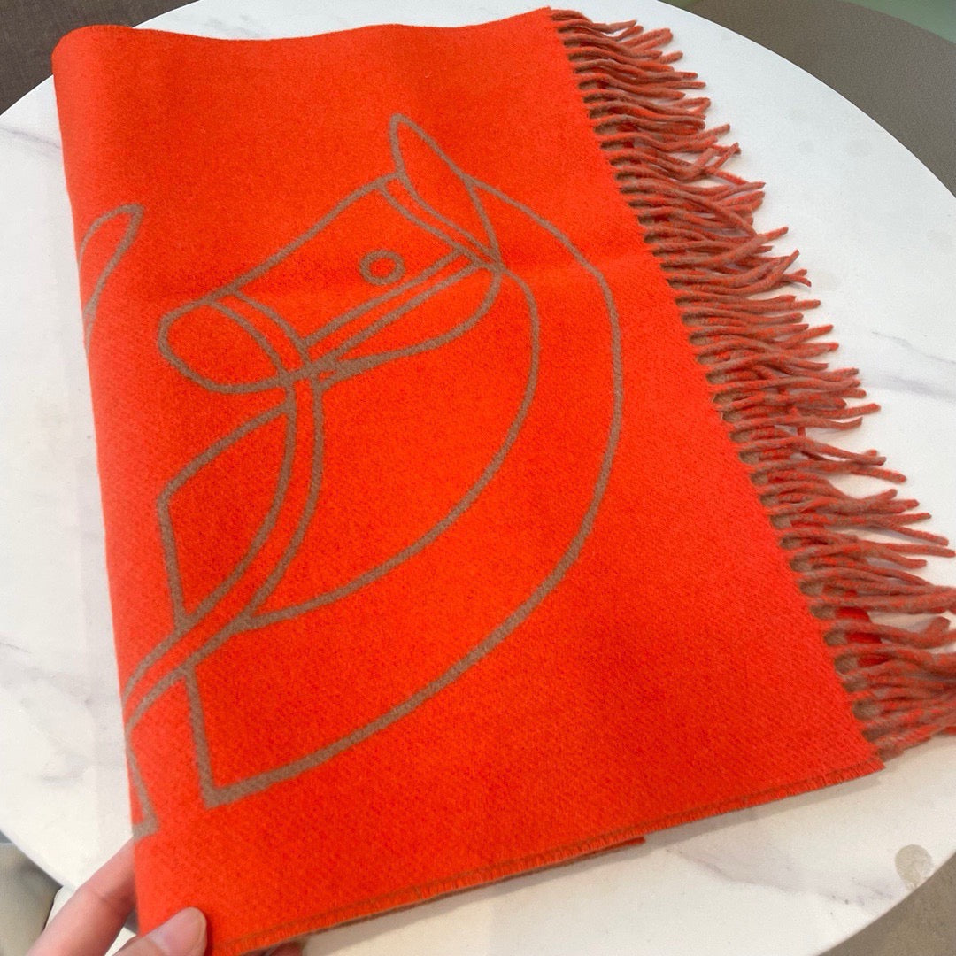 HM Long Scarf 40×195cm Cashmere 561637
