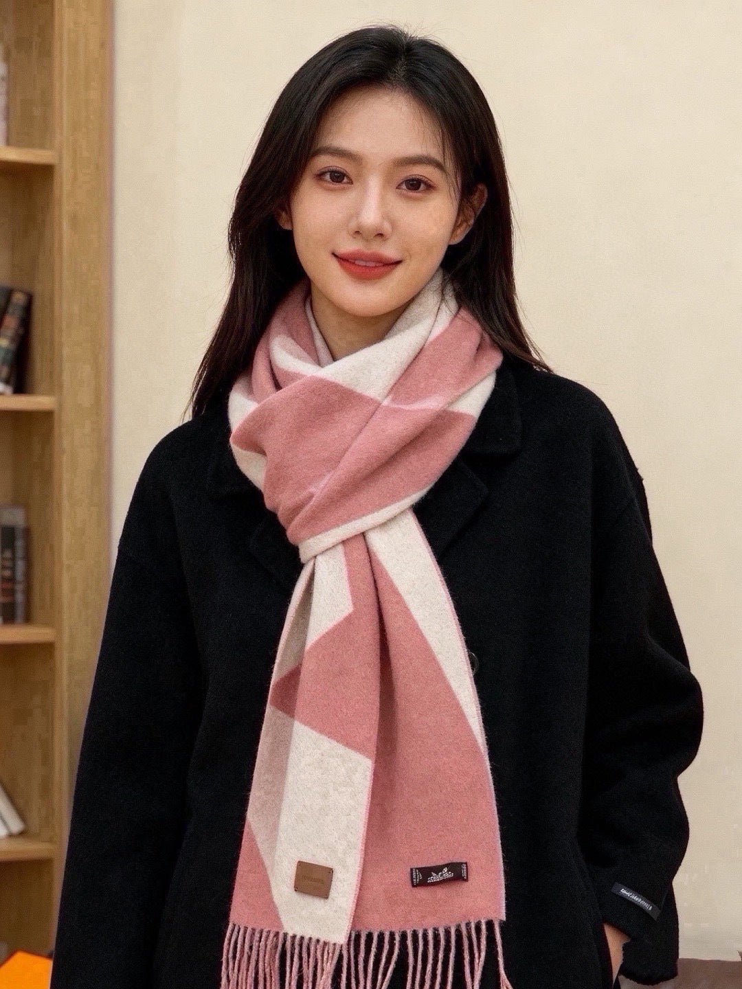 HM Long Scarf 32x190cm Cashmere 550656