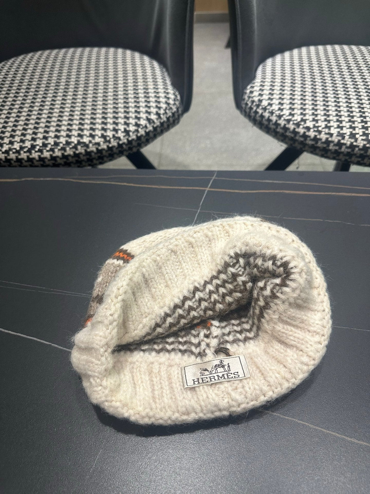 HM 26FW Beanie Hat Soft Stretch Knit 527613
