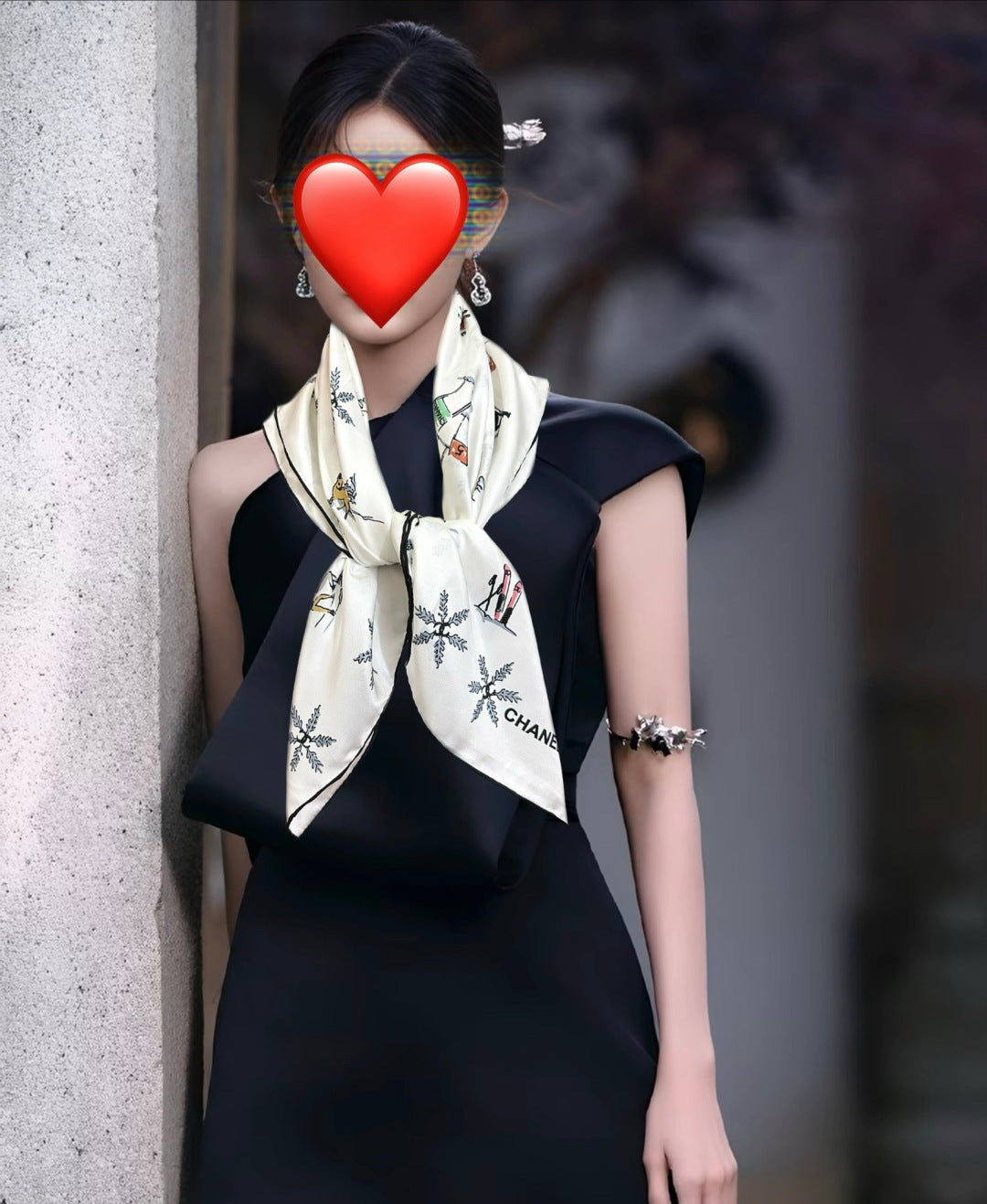 CC 26S Scarf 90x90 Twill Silk 550759