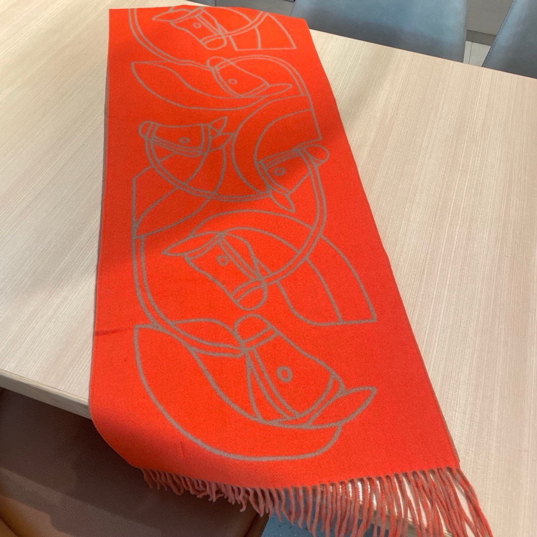 HM Long Scarf 40×195cm Cashmere 561637