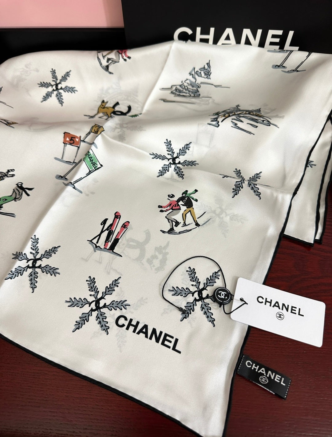 CC 26S Scarf 90x90 Twill Silk 550759