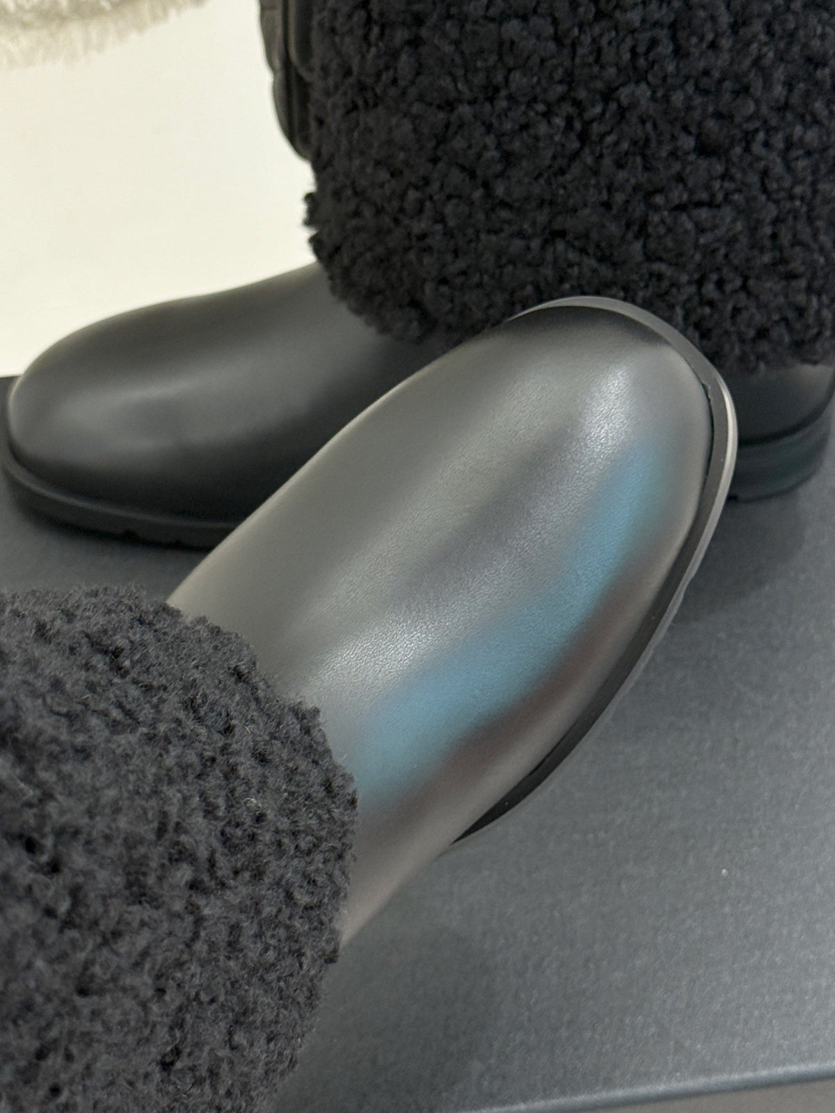 Chanel 2026 Ankle Boots Suede Leather Wool 188554