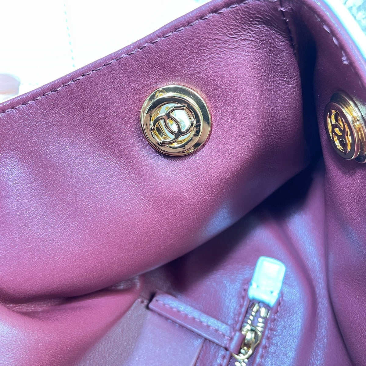 Chanel 2026 Quilted Shopping Tote Bag 40cm Suede Leather 407403
