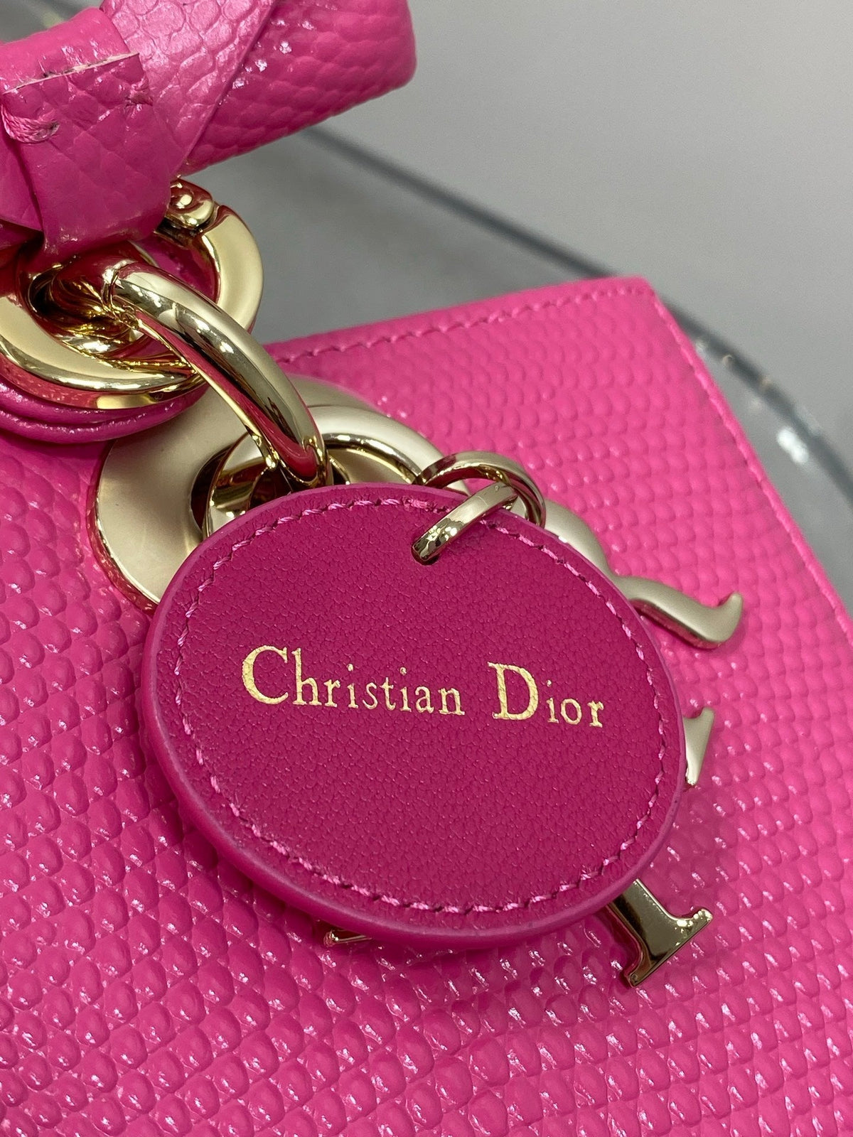 Dior 2026 Lady Butterfly Knot Bag 22cm Leather 408708