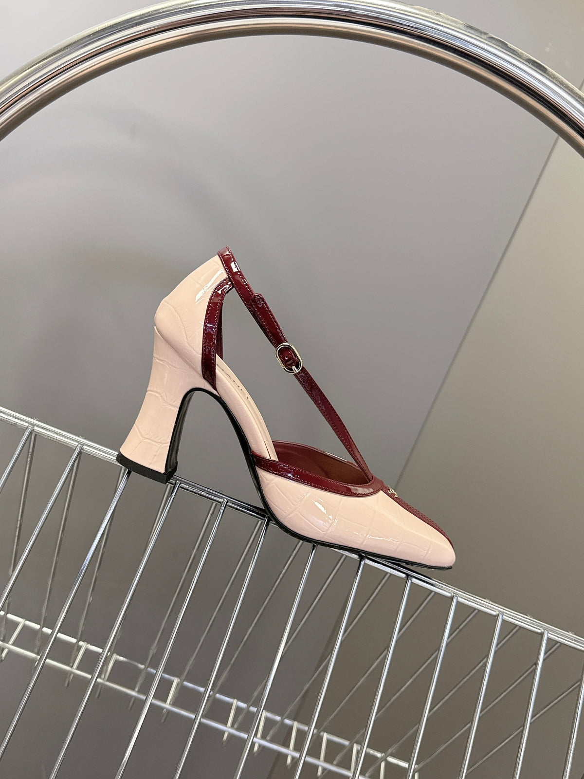 Chanel 2026 Mary Jane Slingback 85mm Leather 895338