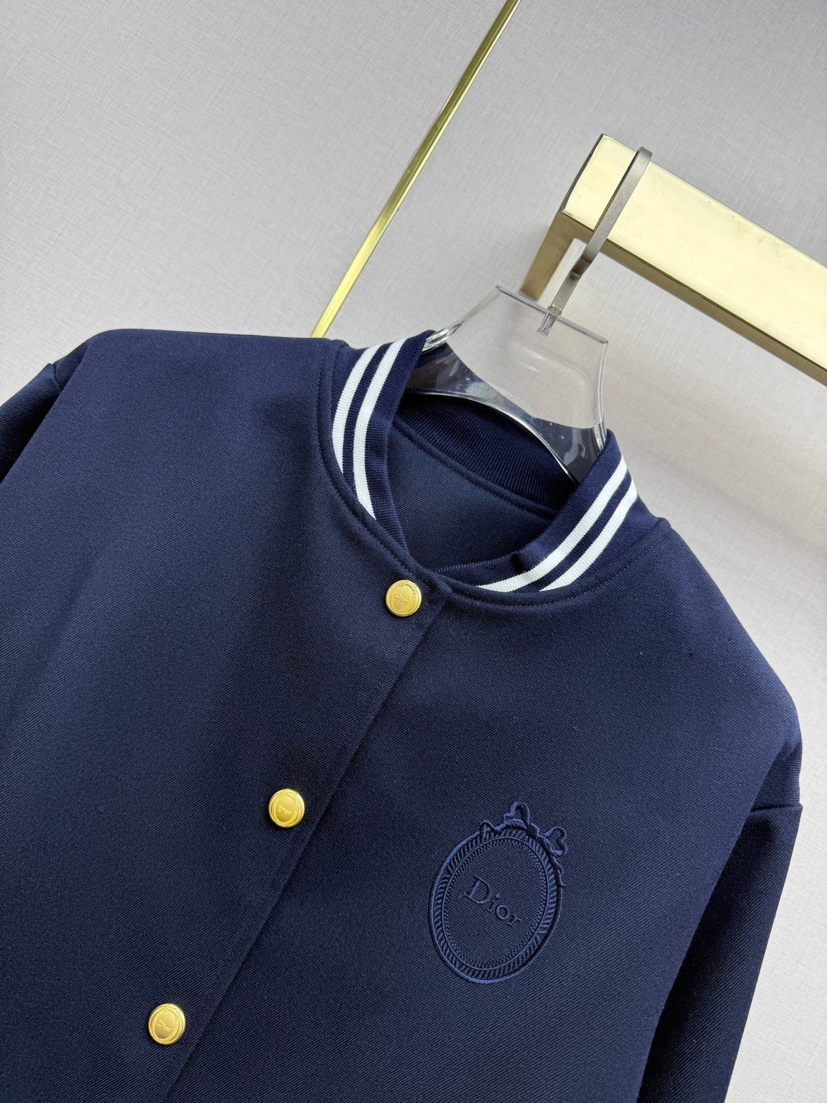 Dior 2026 Set Varsity Jacket And Mini Skirt Cotton 437589