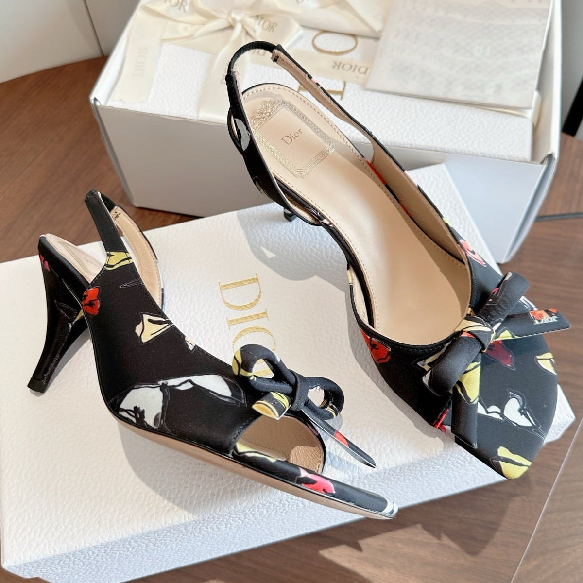 Dior 2026 Bow Sandal Fabric 909652