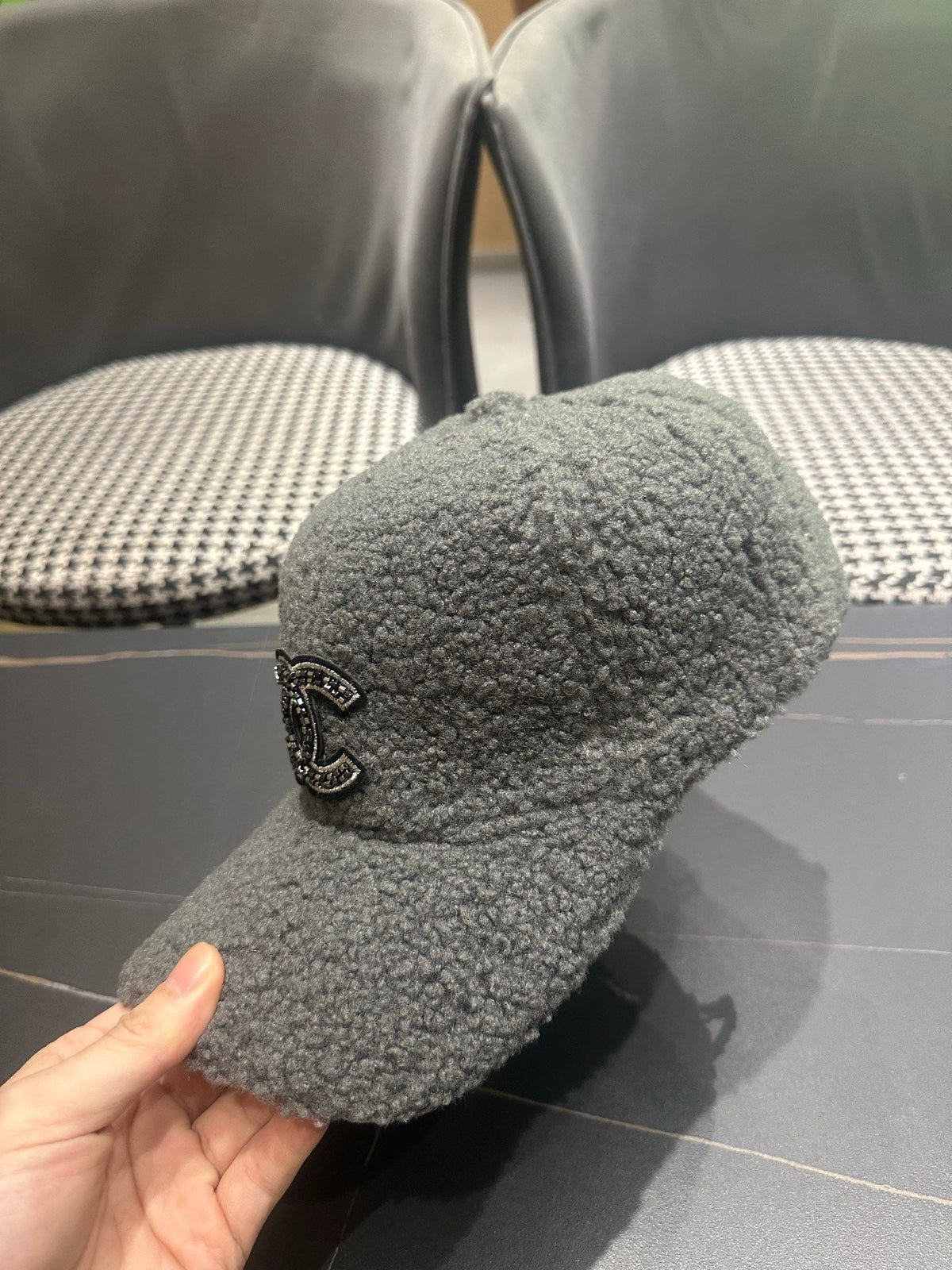 Chanel 2026 Baseball Cap Wool 550224