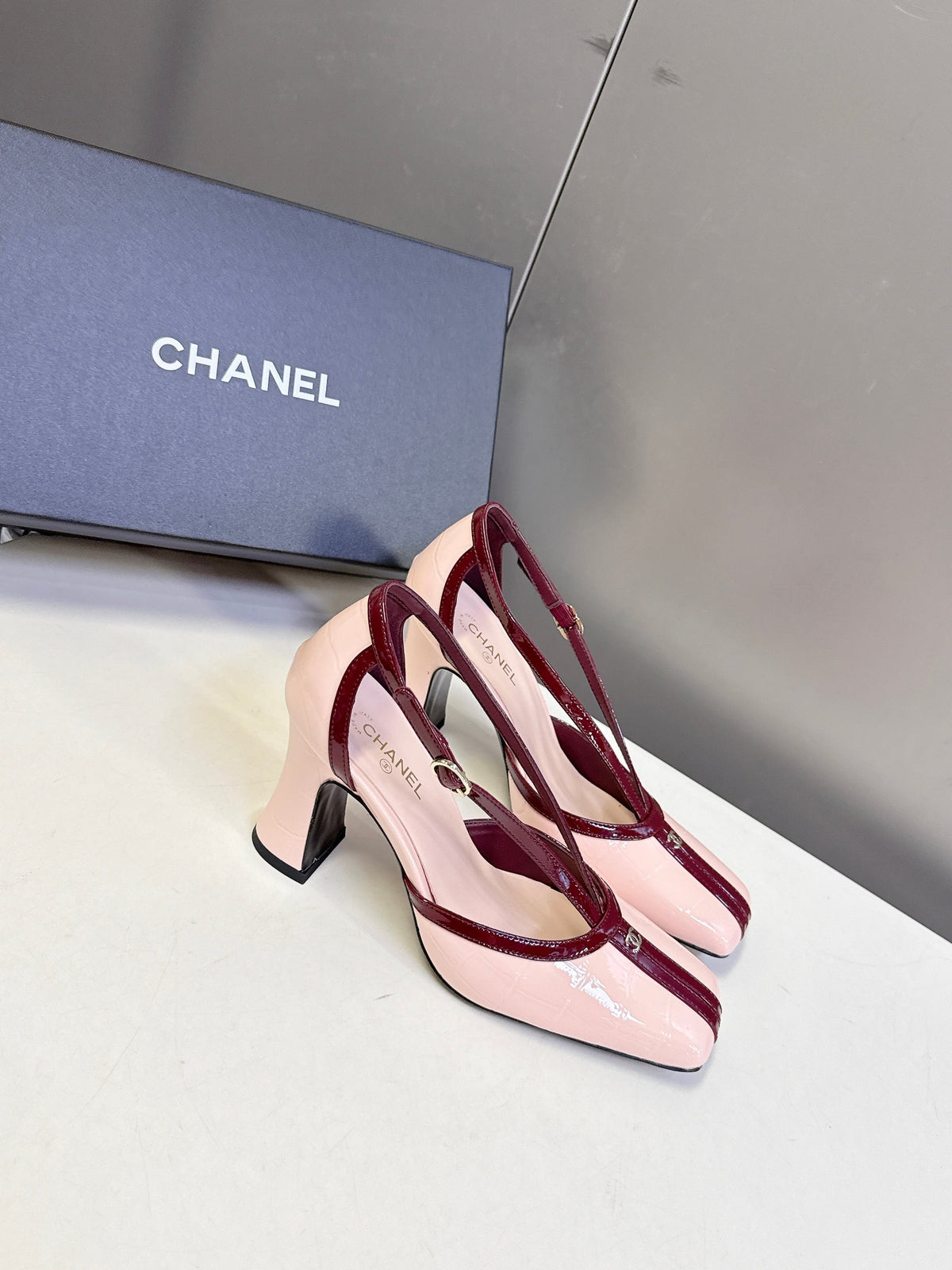 Chanel 2026 Mary Jane Slingback 85mm Leather 895338