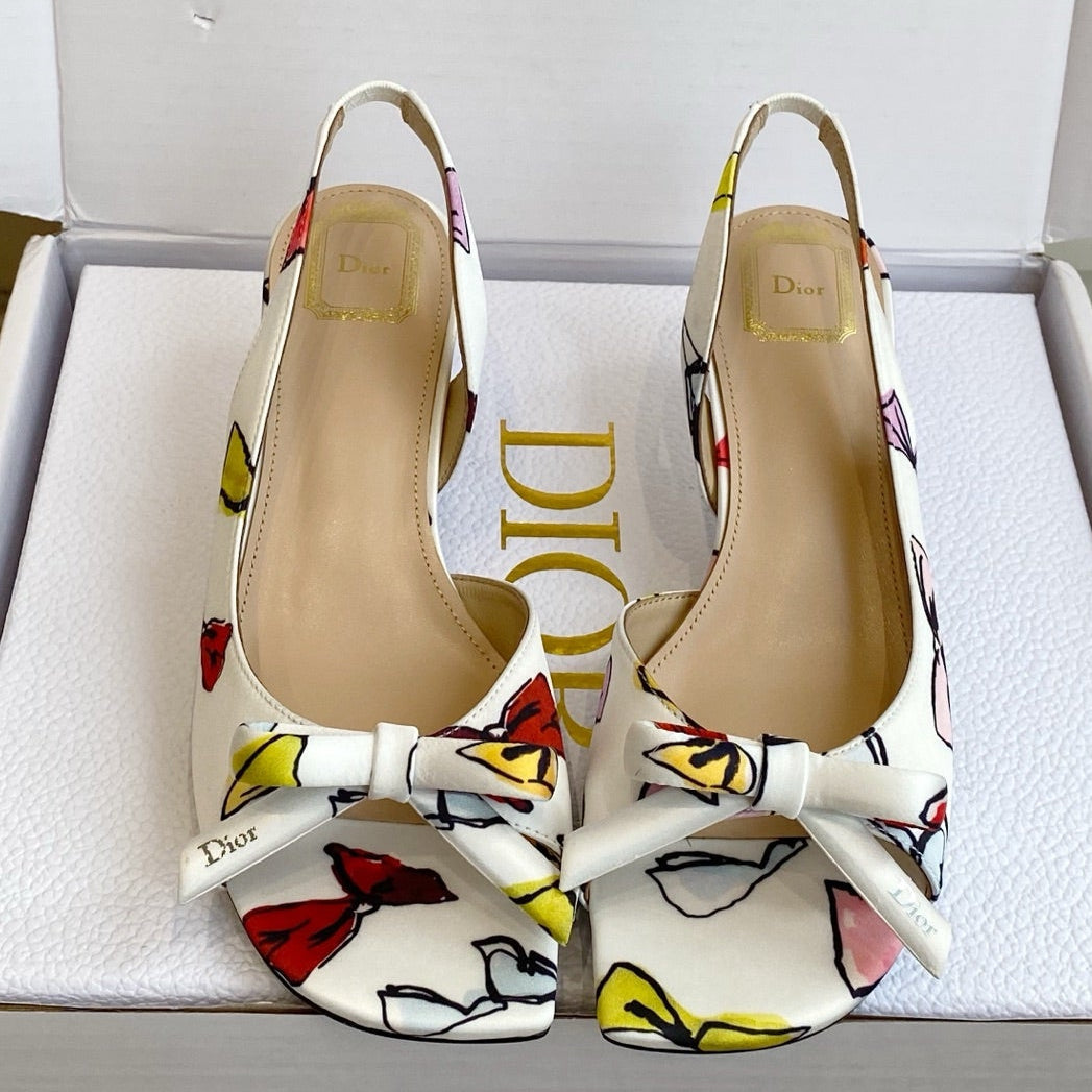 Dior 2026 Bow Sandal Fabric 909652