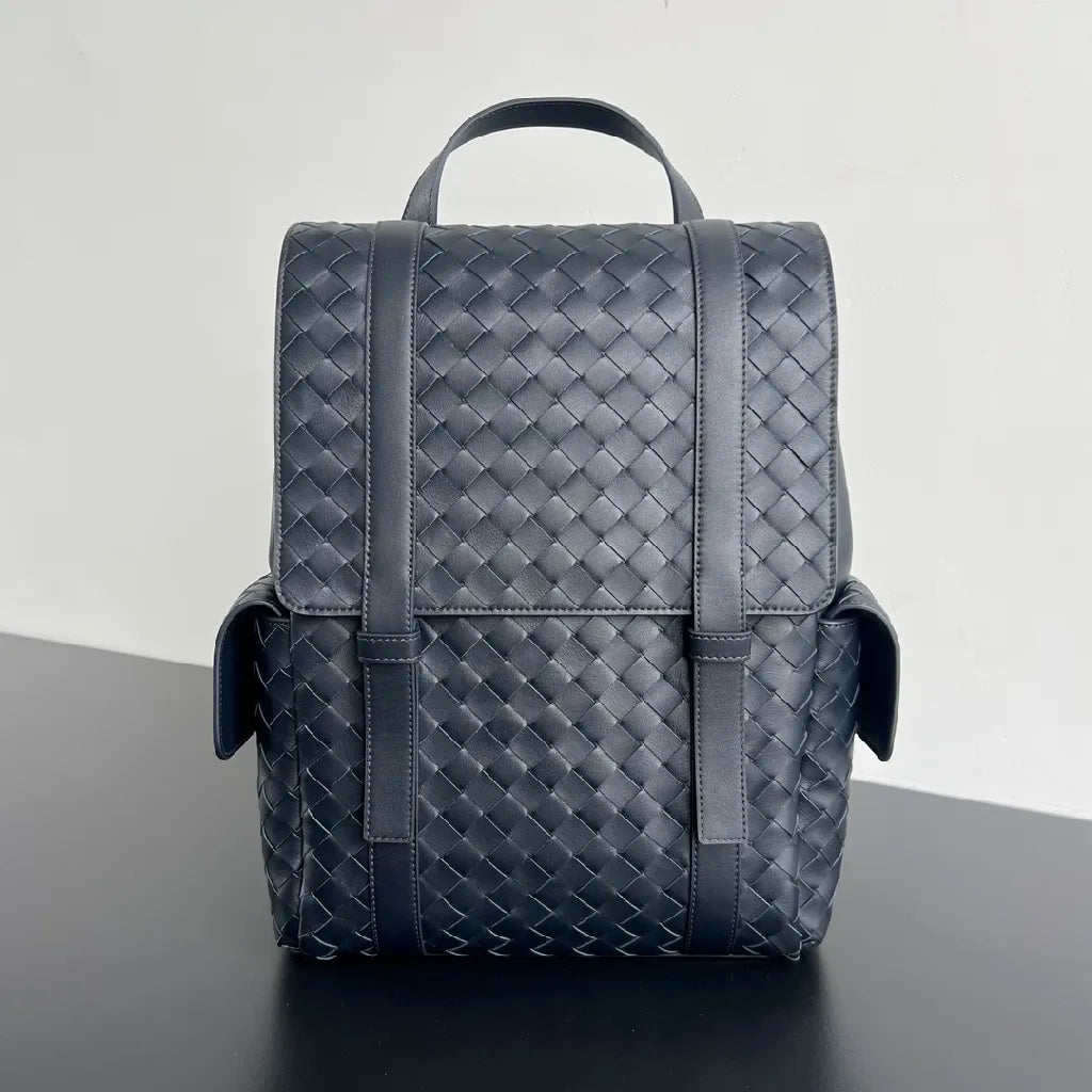 BV Back To School Backpack Intrecciato Leather