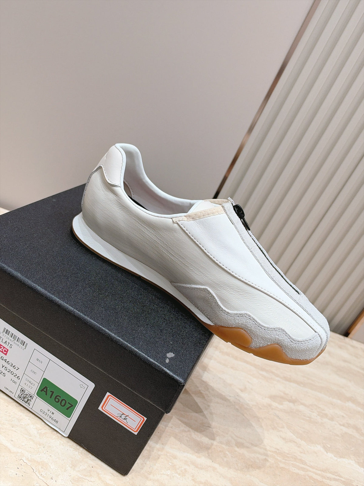 CC 26K German Training Sneakers Calfskin Leather 180282