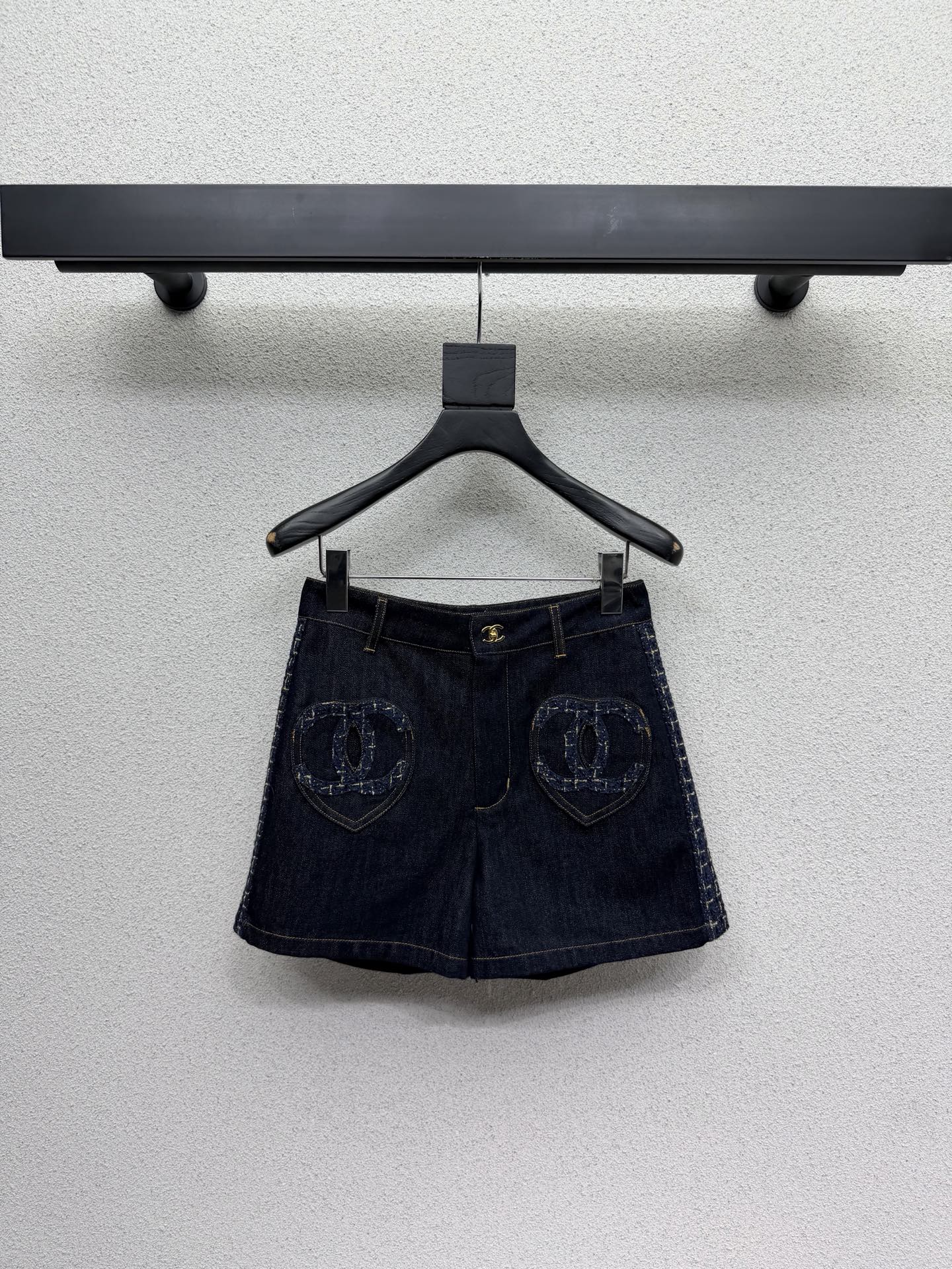 CC Shorts Blue in Cotton 386146