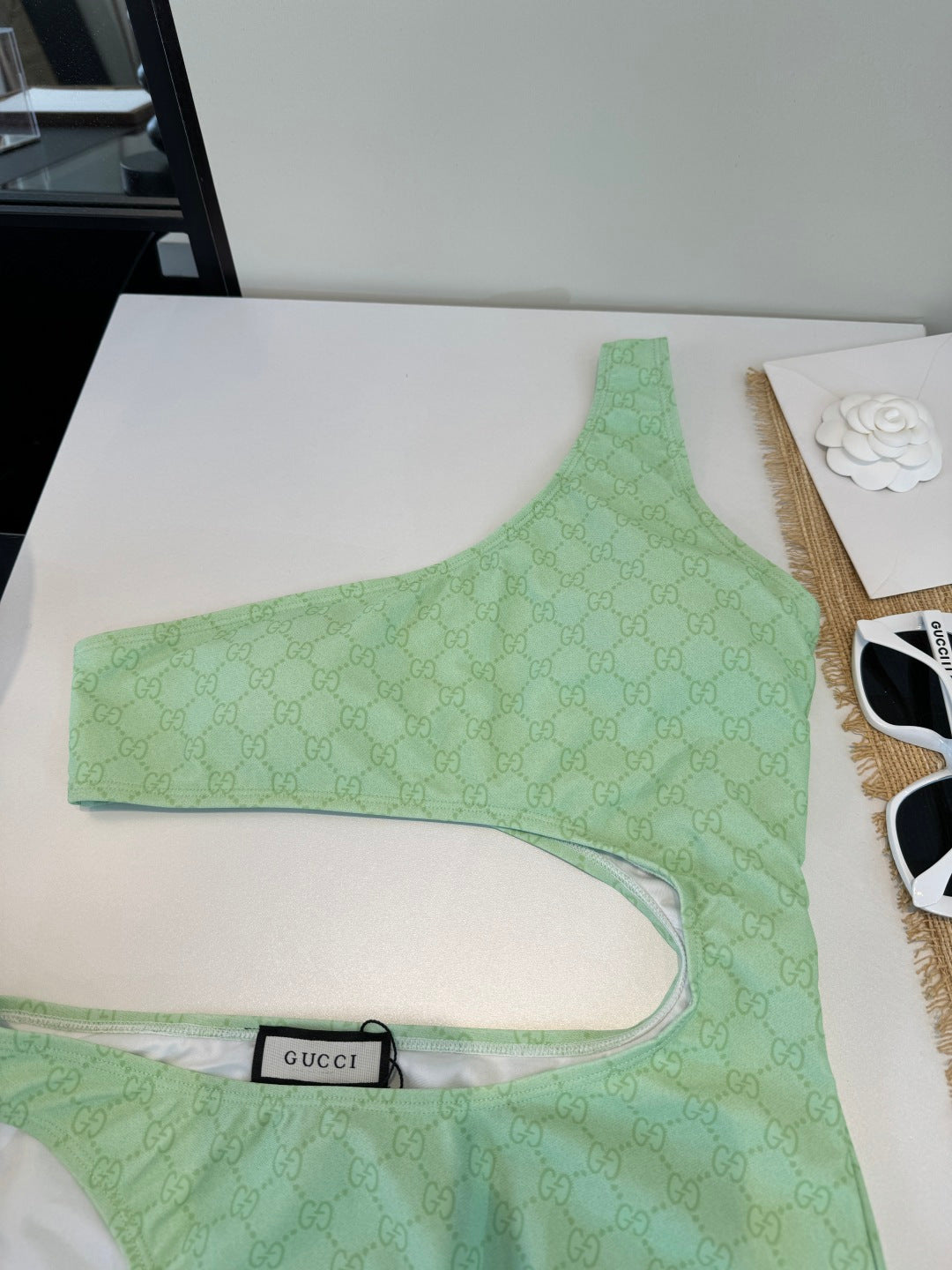 GG 26s One-Piece Lime Green in Polyamide 241823
