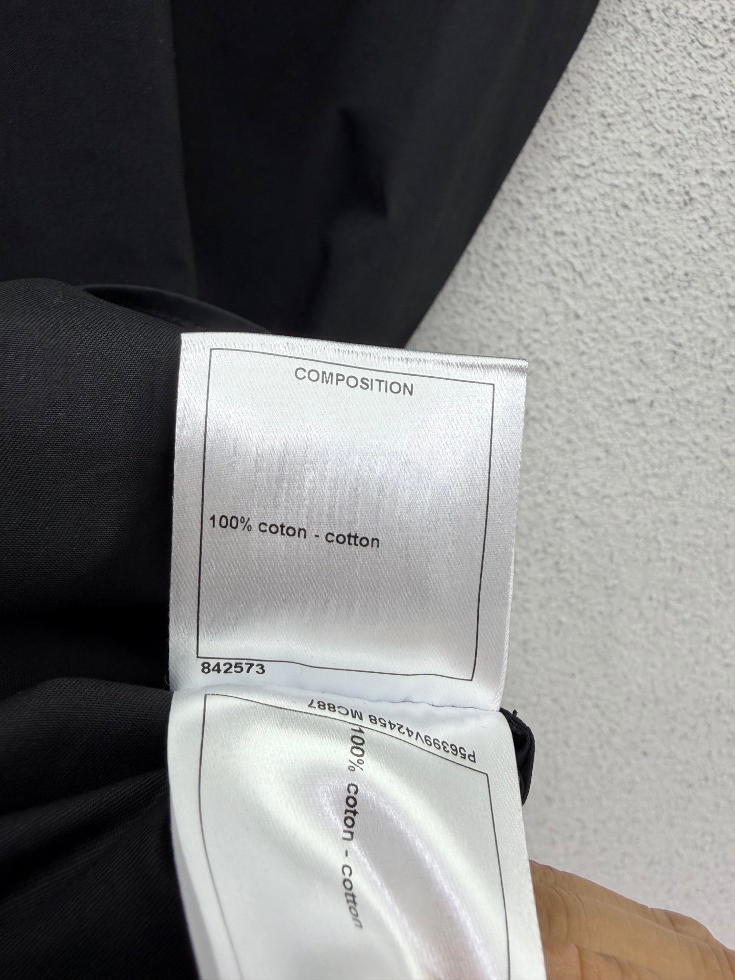 CC Fitted Shirt with Belt in Cotton 388485