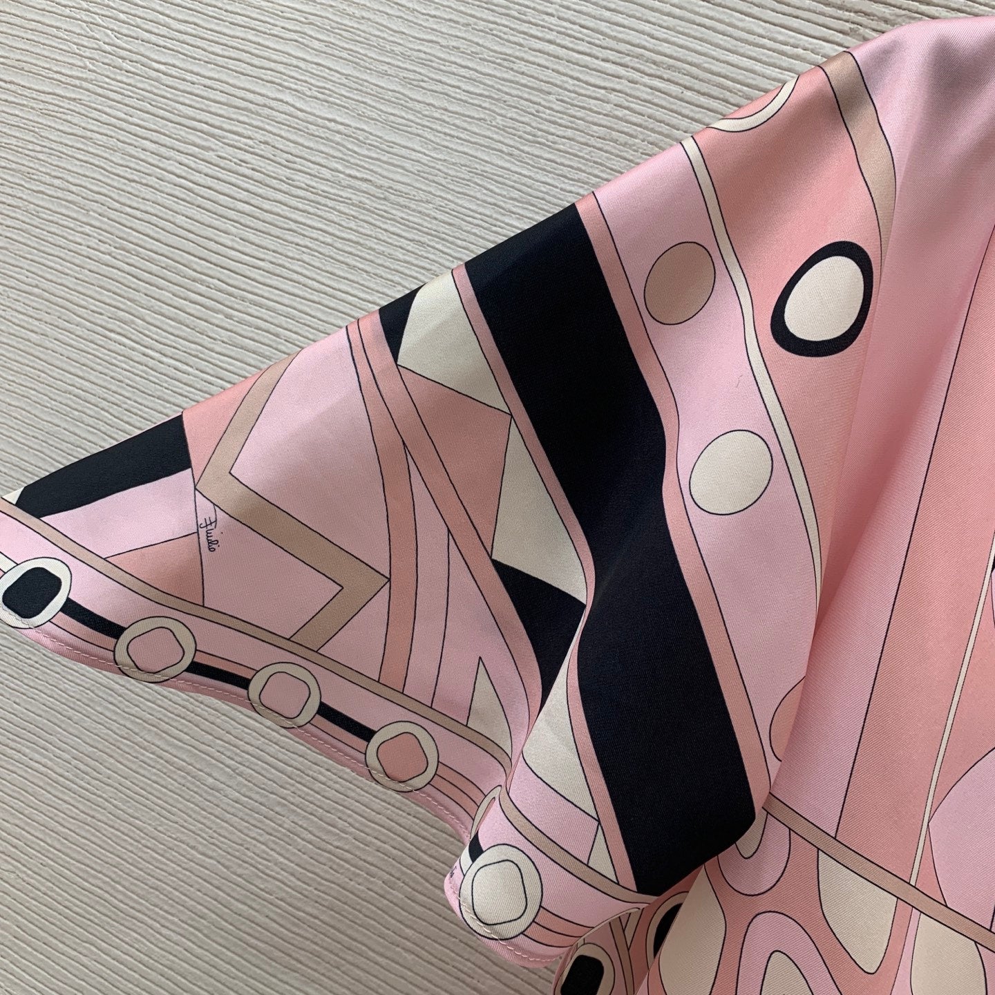 Pucci Cape Blouse Pink in Cotton 380154
