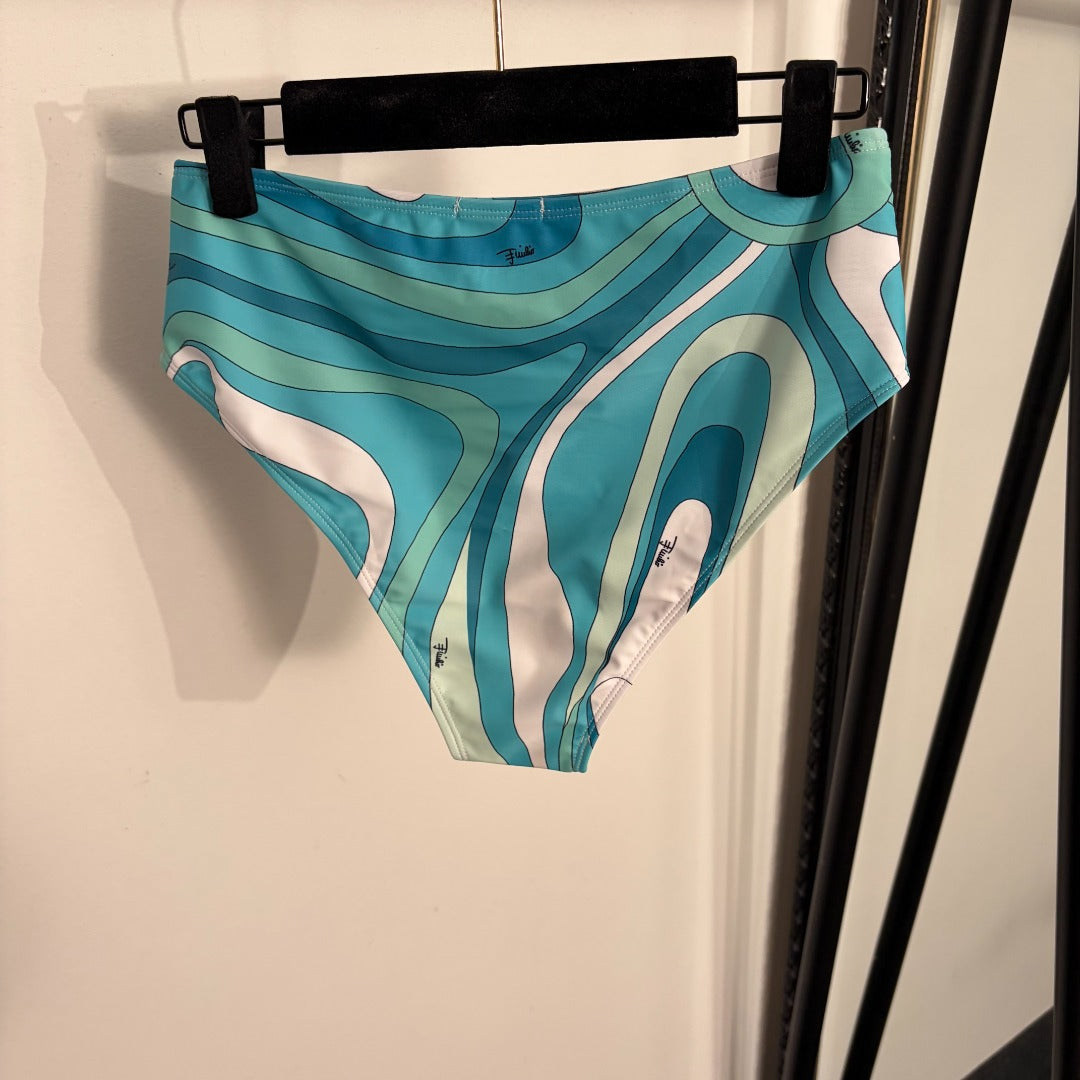 Pucci Bikini Two-Piece Swimsuit Set in Cotton 454939