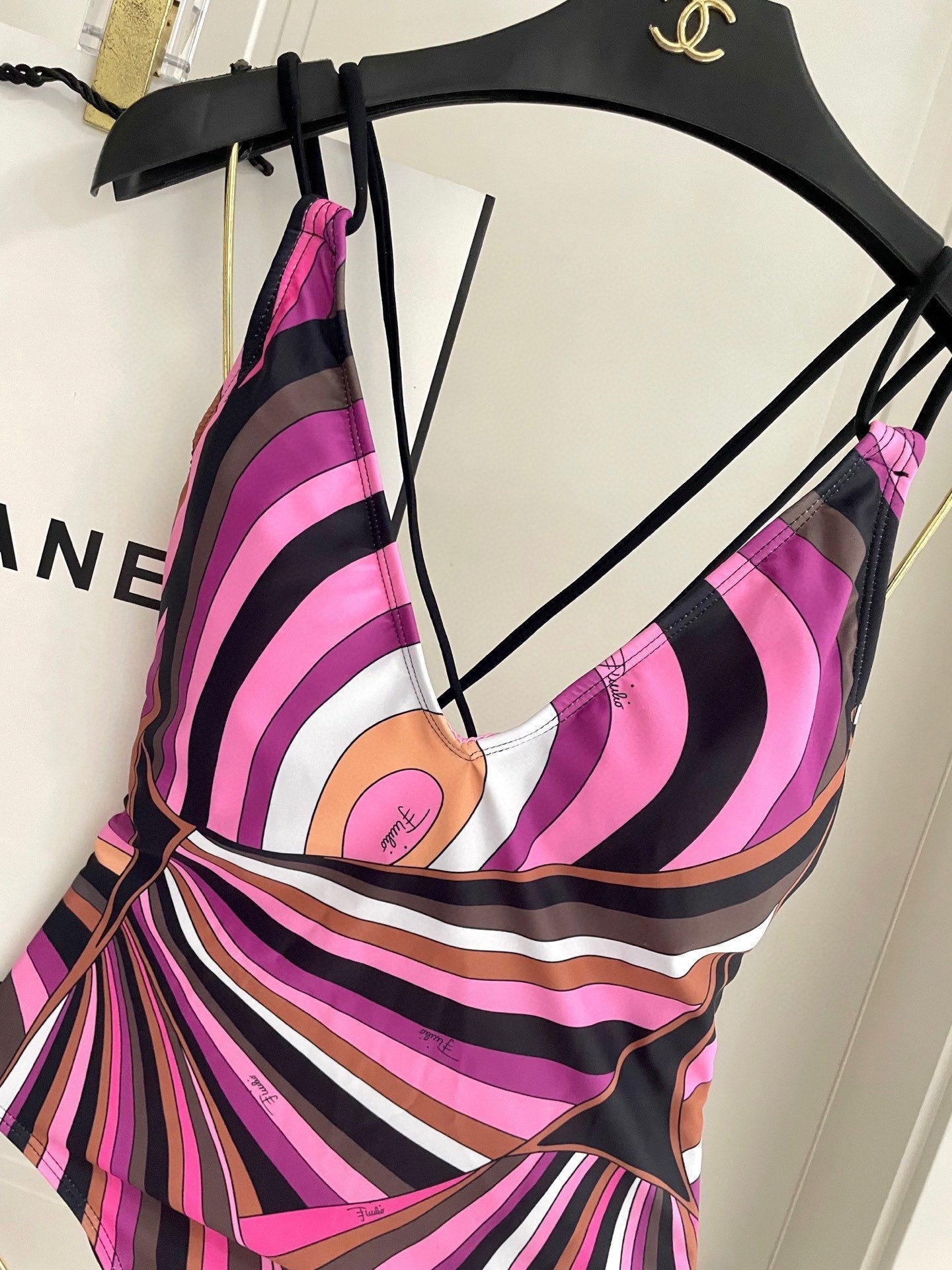 Pucci One-Piece Swimsuit Cotton Blend 149637