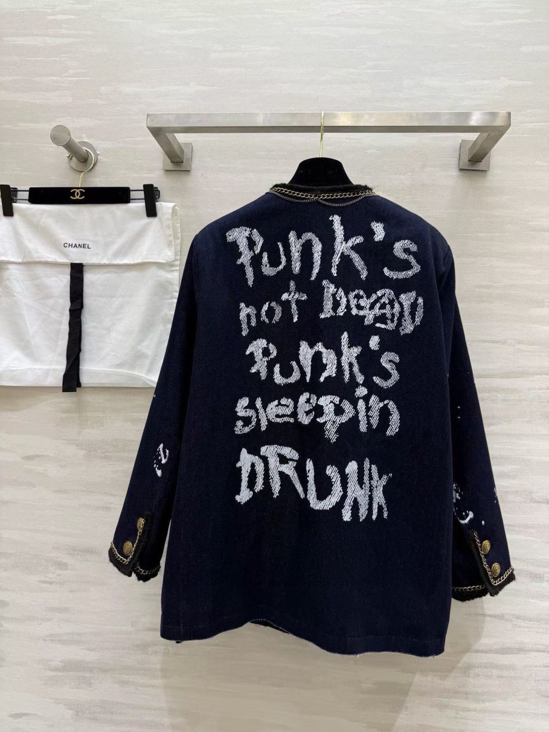 CC Slouch Chore Jacket Indigo Cotton 412052