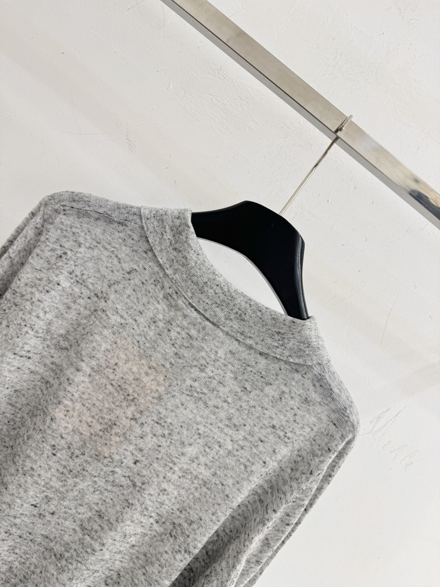 Miu Logo Patch Knit Polo Sweater Wool 794377