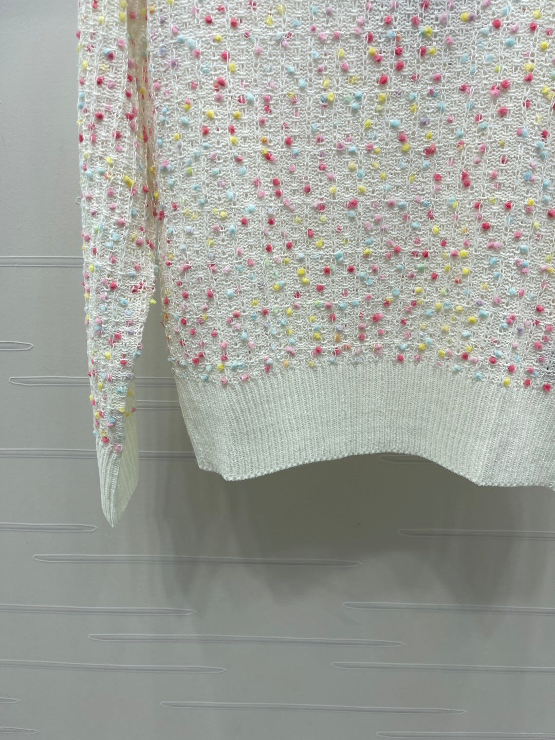 CC Tweed Knit Jumper Multicolor Wool 415921