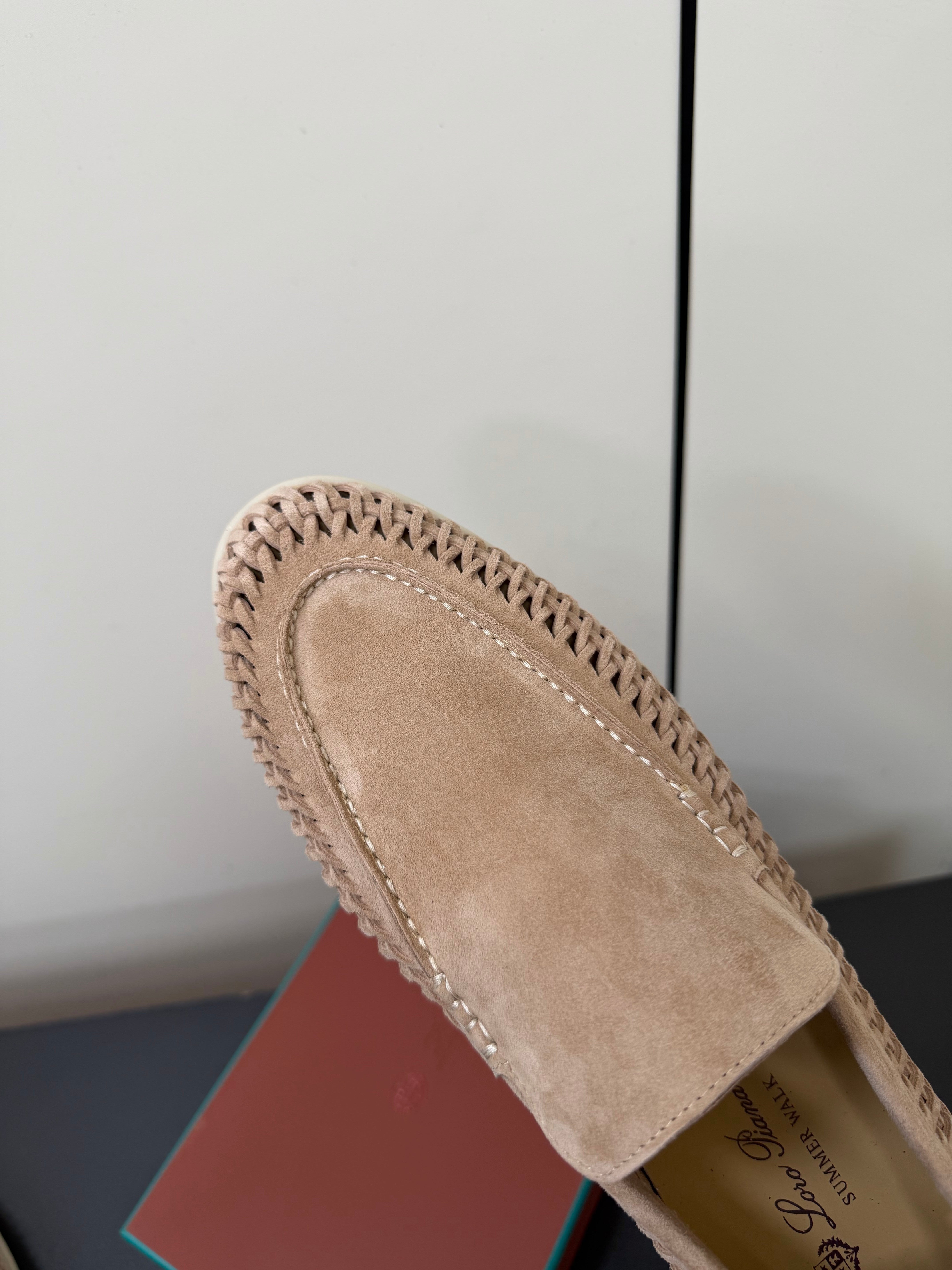 LP Summer Walk Loafers Pink Suede 984717