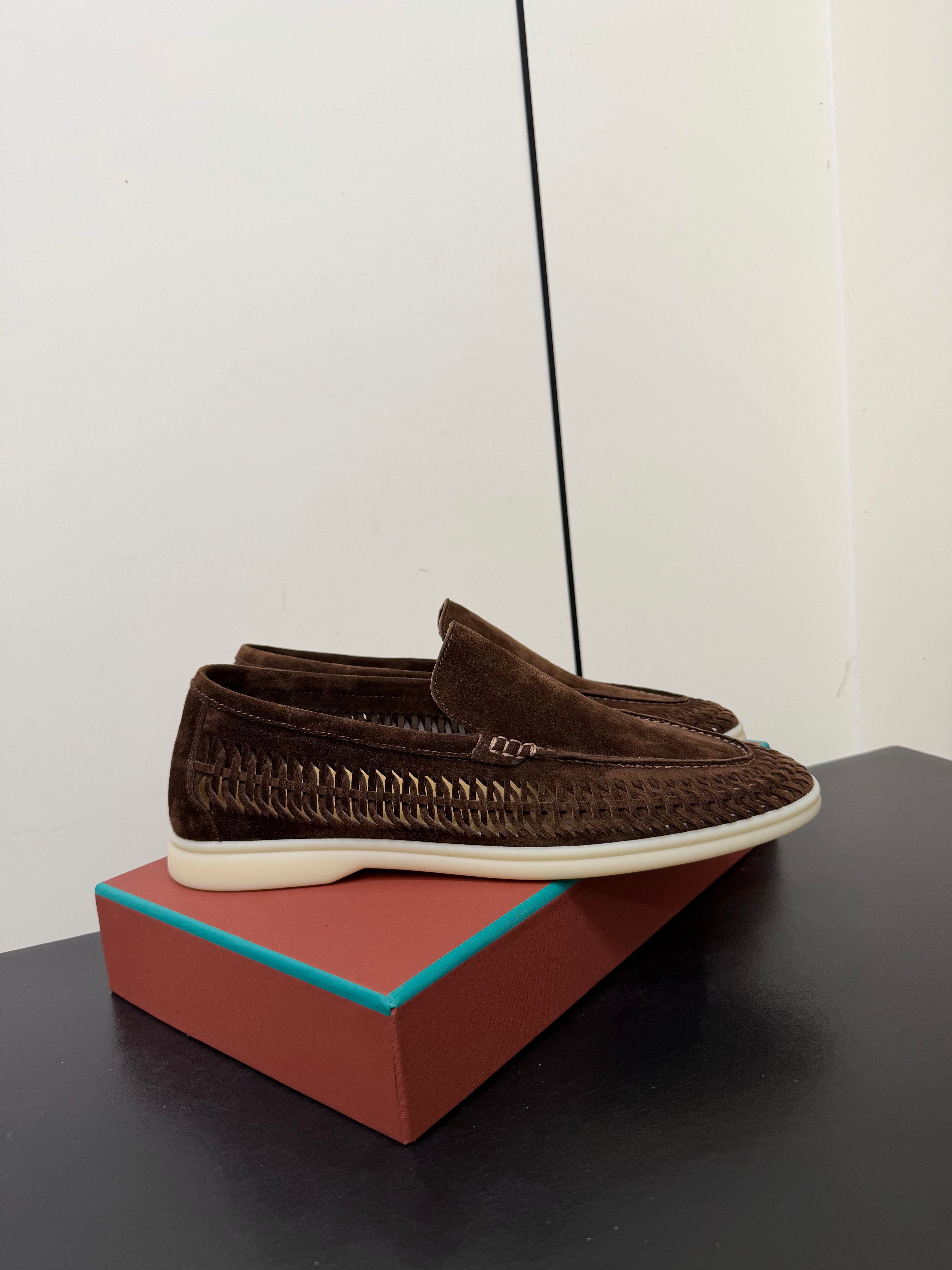LP Summer Walk Loafers Dark Brown Suede 984716