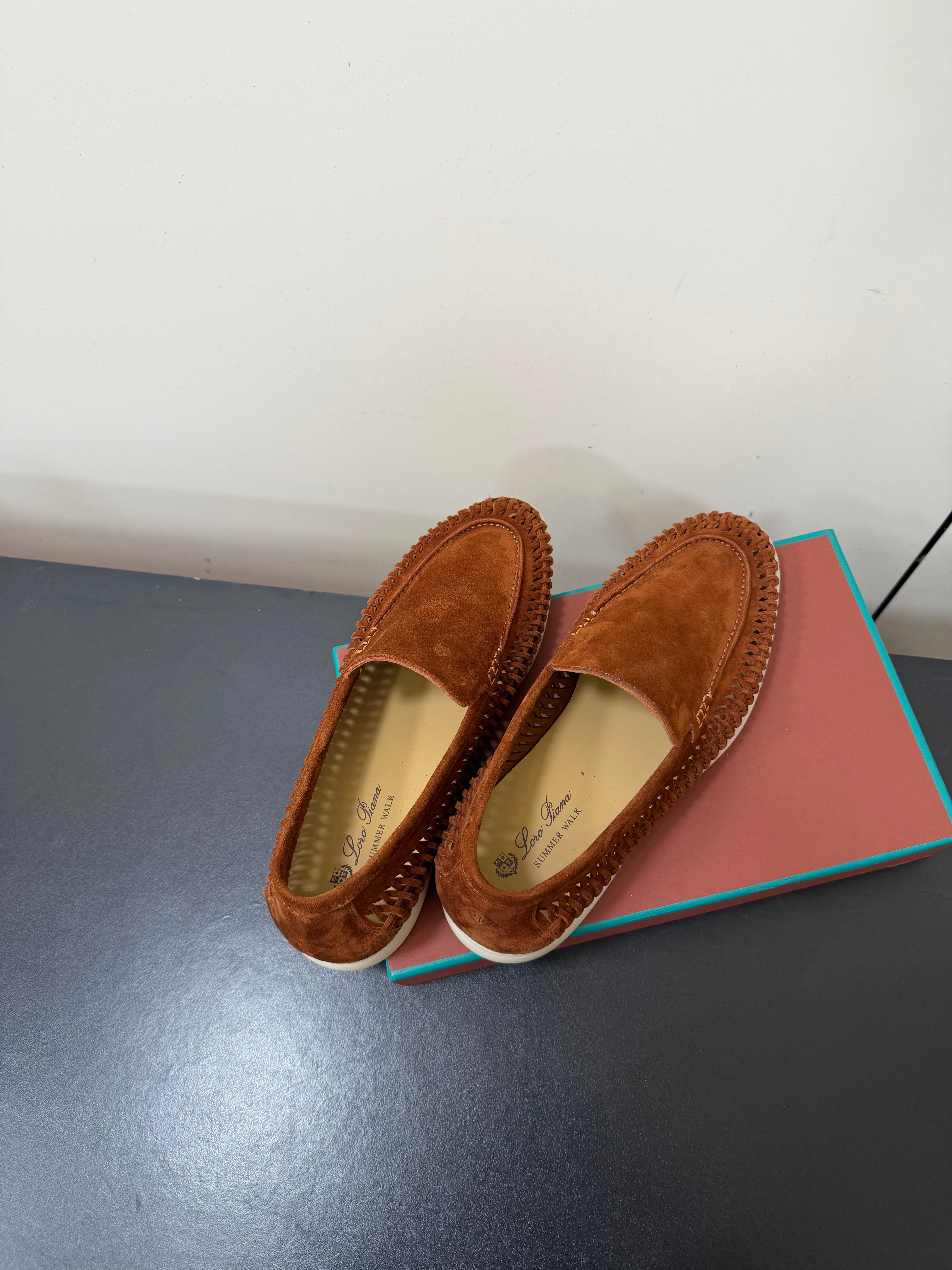LP Summer Walk Loafers Brown Suede 984715