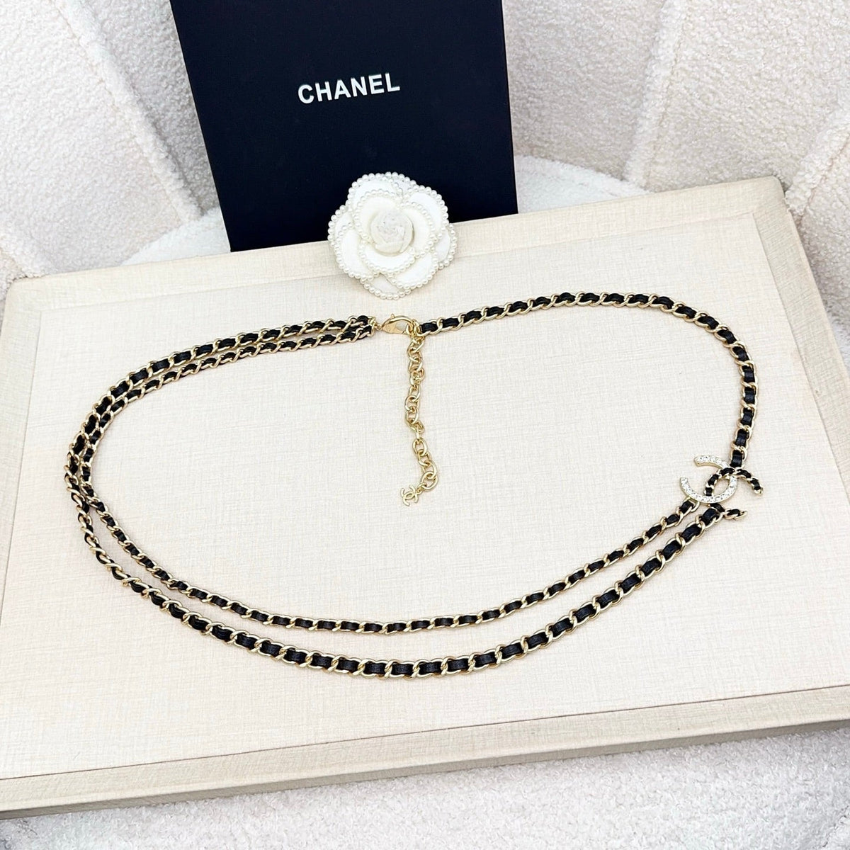 Chanel 2026 Logo CC Waist Chain Belt Gold-Hardware 217213