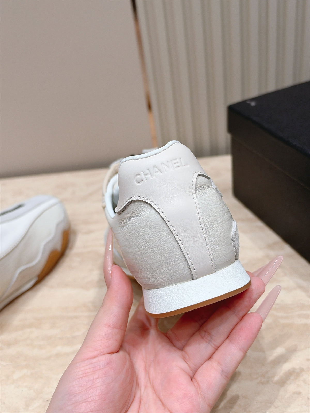 CC 26K German Training Sneakers Calfskin Leather 180282
